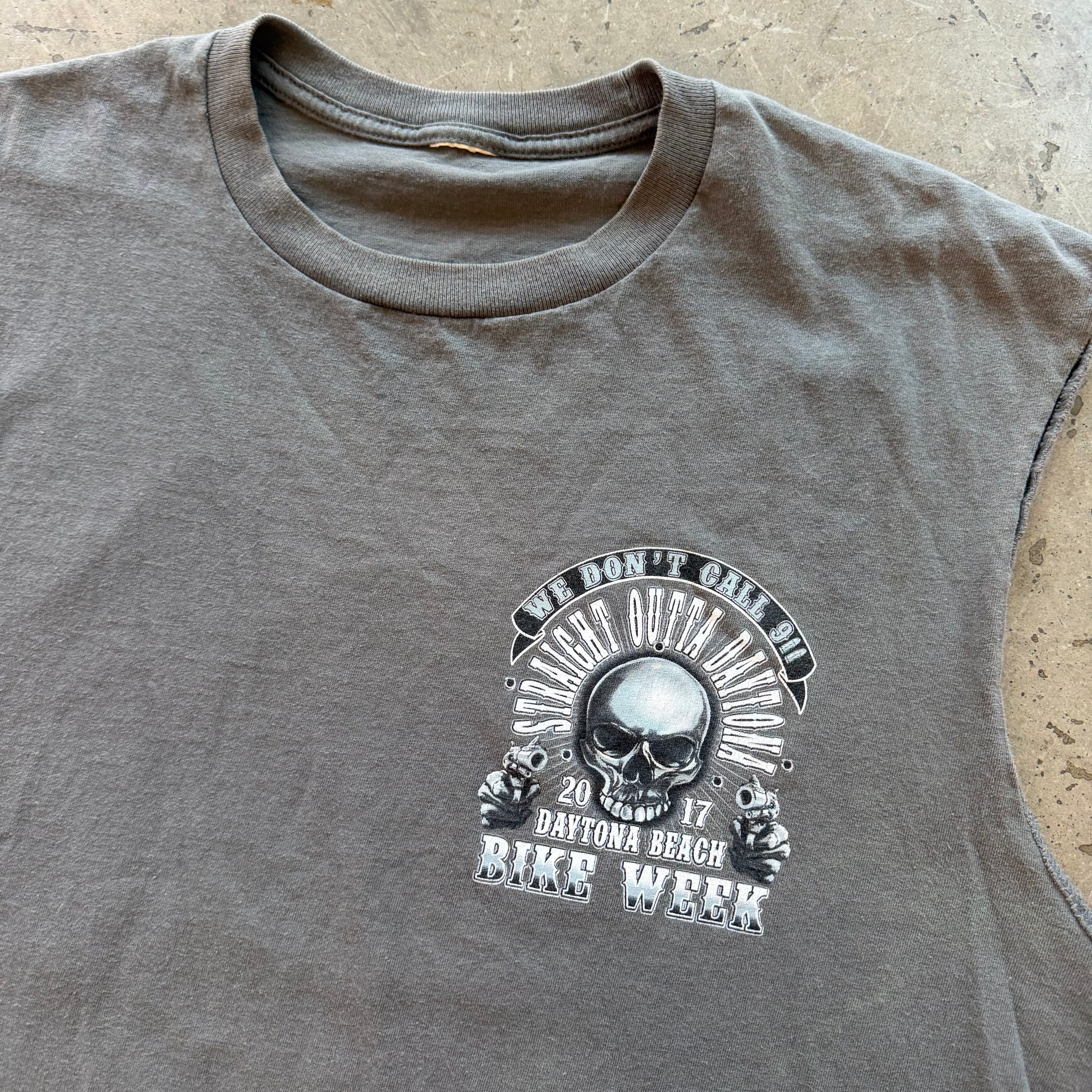 XL 2017 Bike Week Cutoff Tee