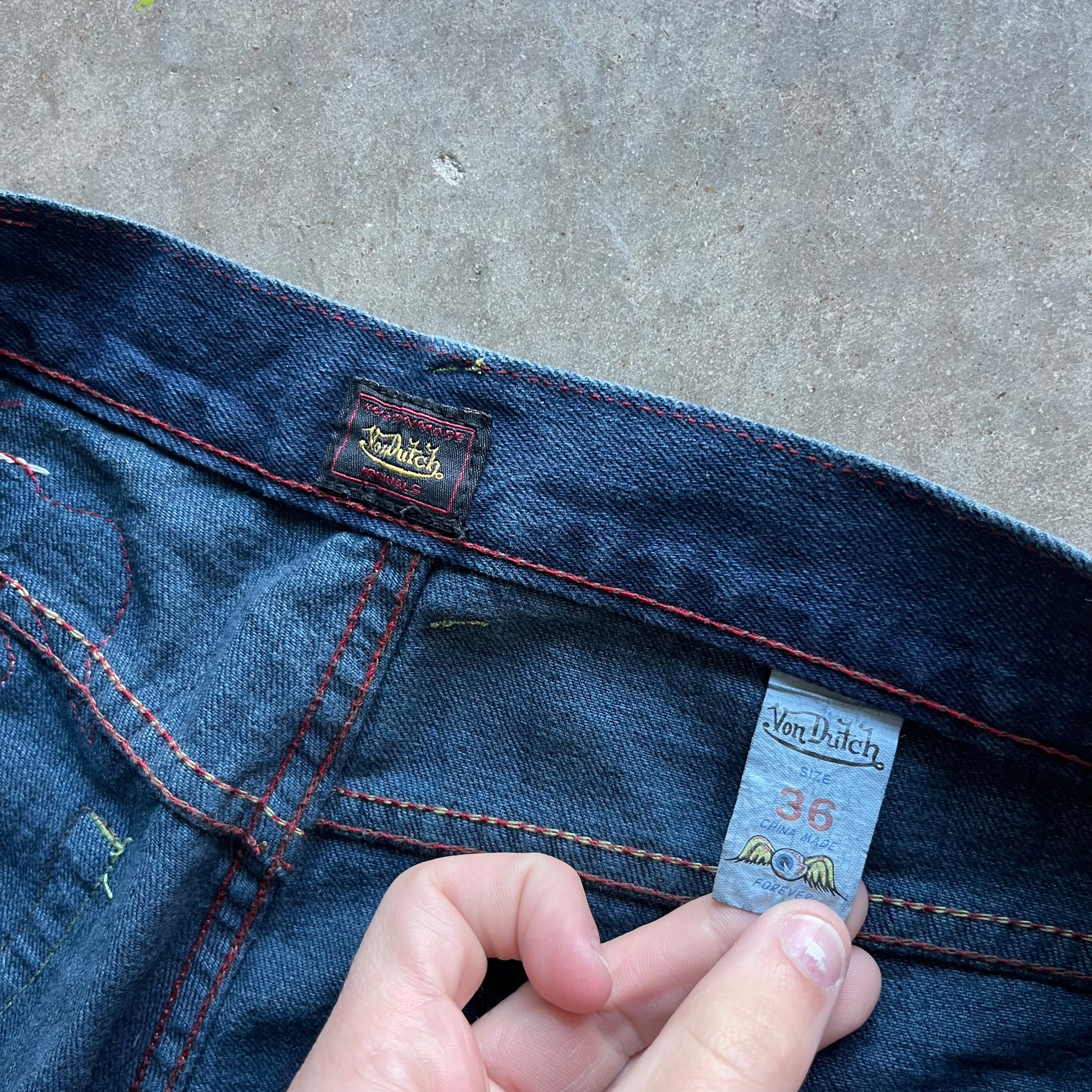 36w Y2K Von Dutch Jorts