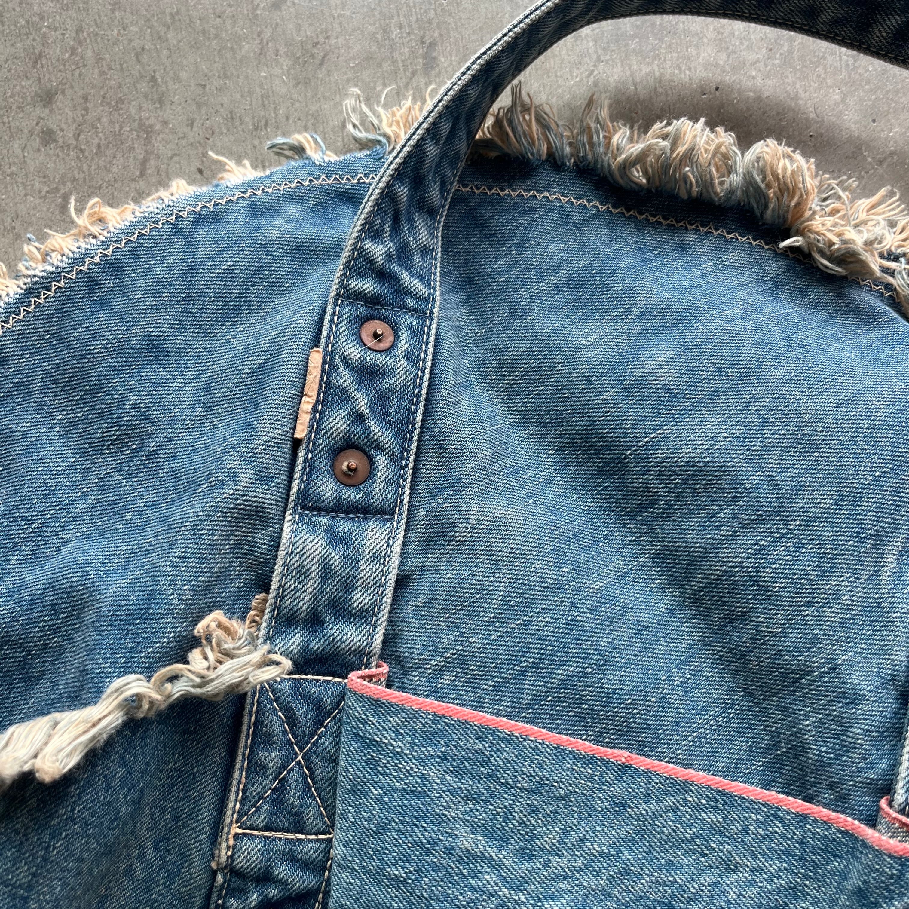 Kapital Denim Tote Bag