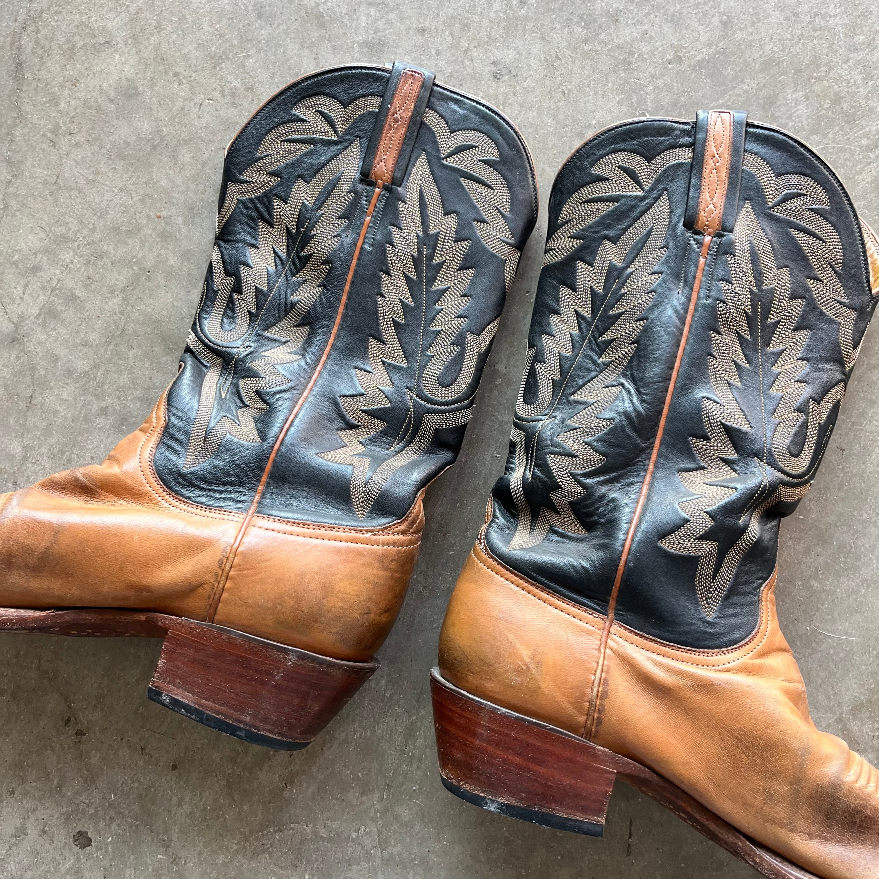9 Used Vintage Lucchese Boots