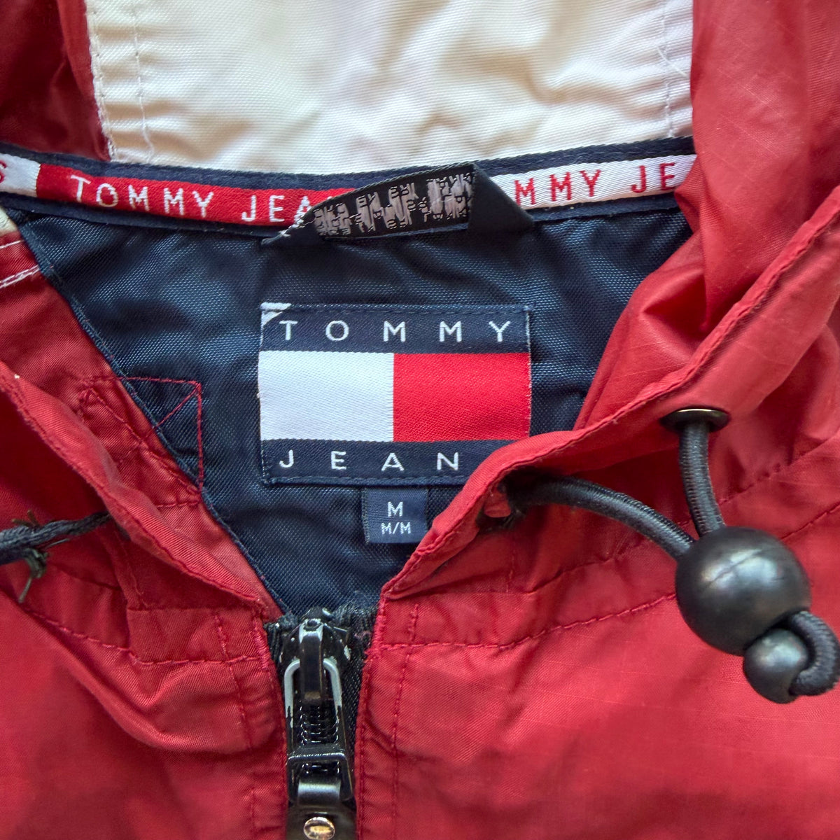 M 00s Tommy Hilfiger Hooded Pullover