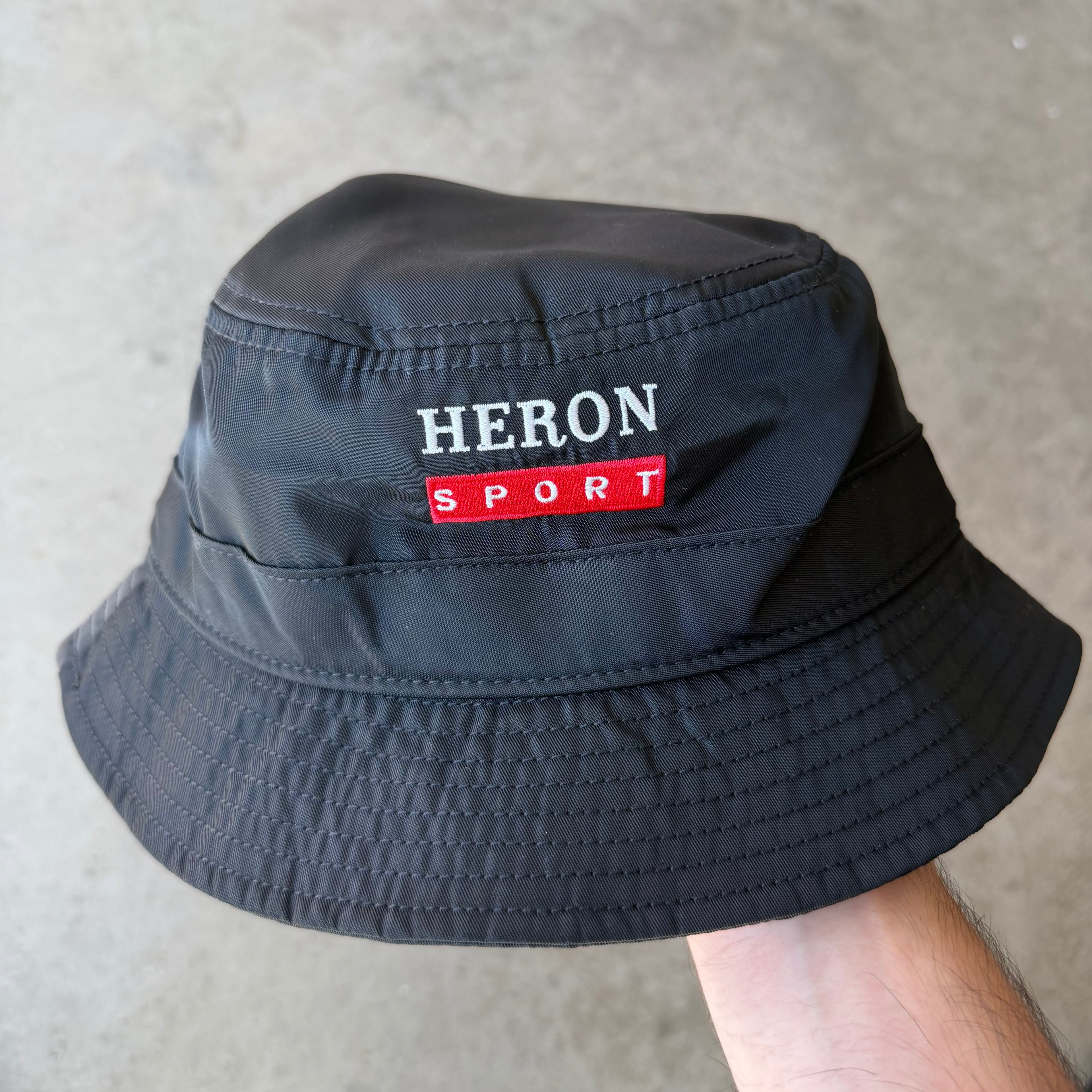 Heron Preston Sport Bucket Hat Black