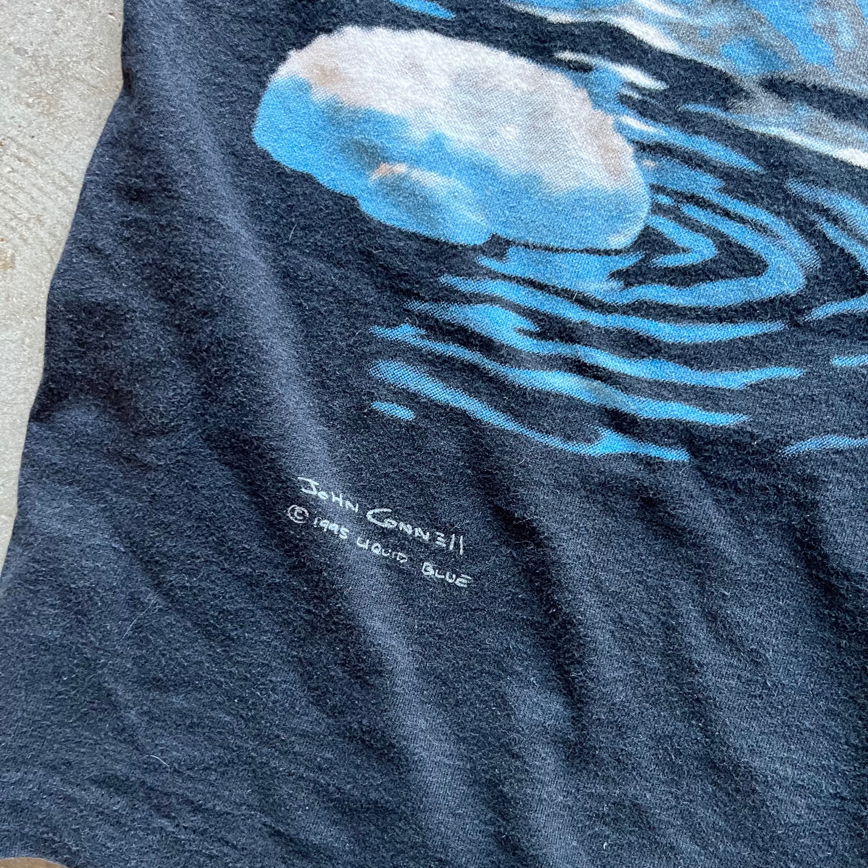 XL 95 Liquid Blue Wolf Tee