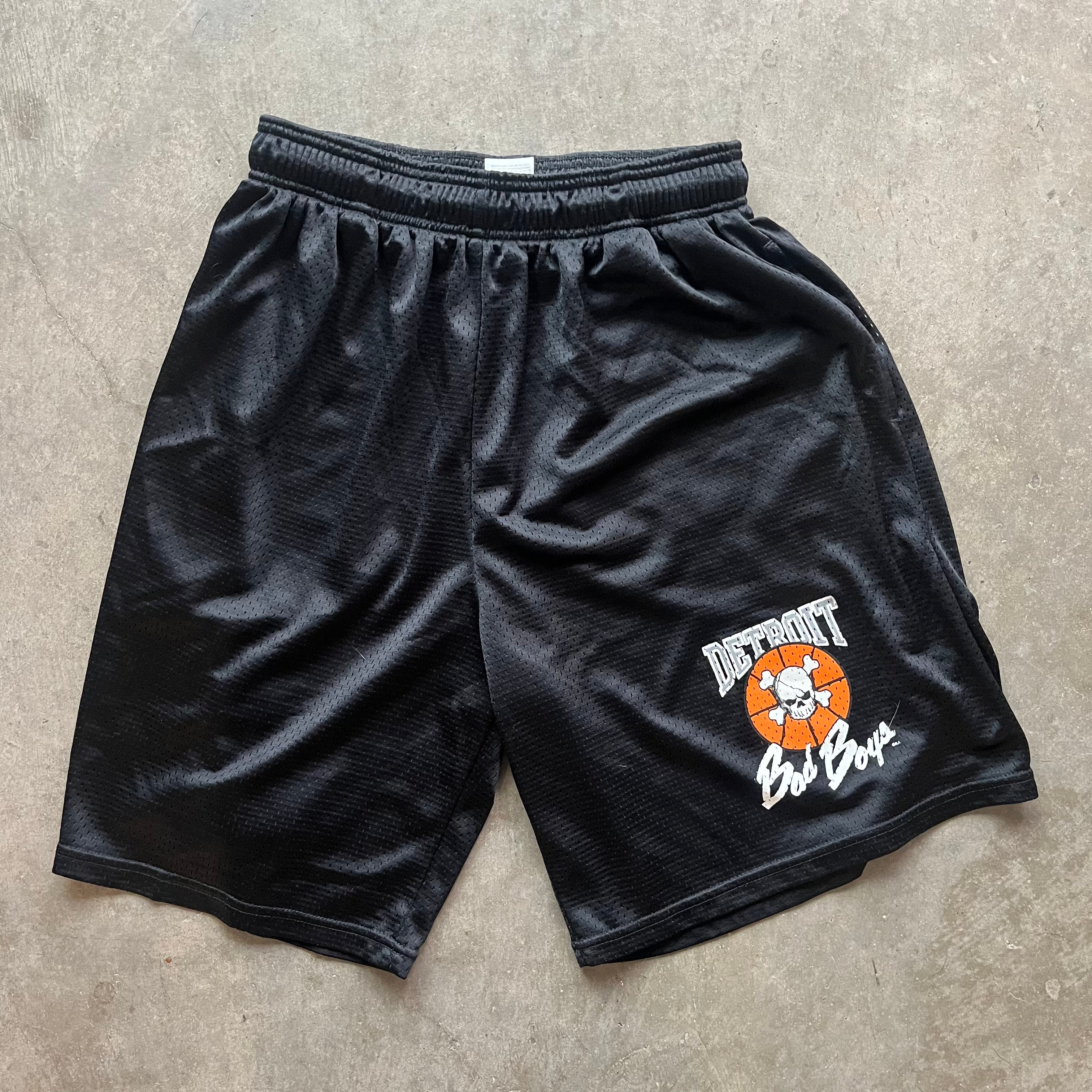 M 00s Detroit Bad Boys Shorts