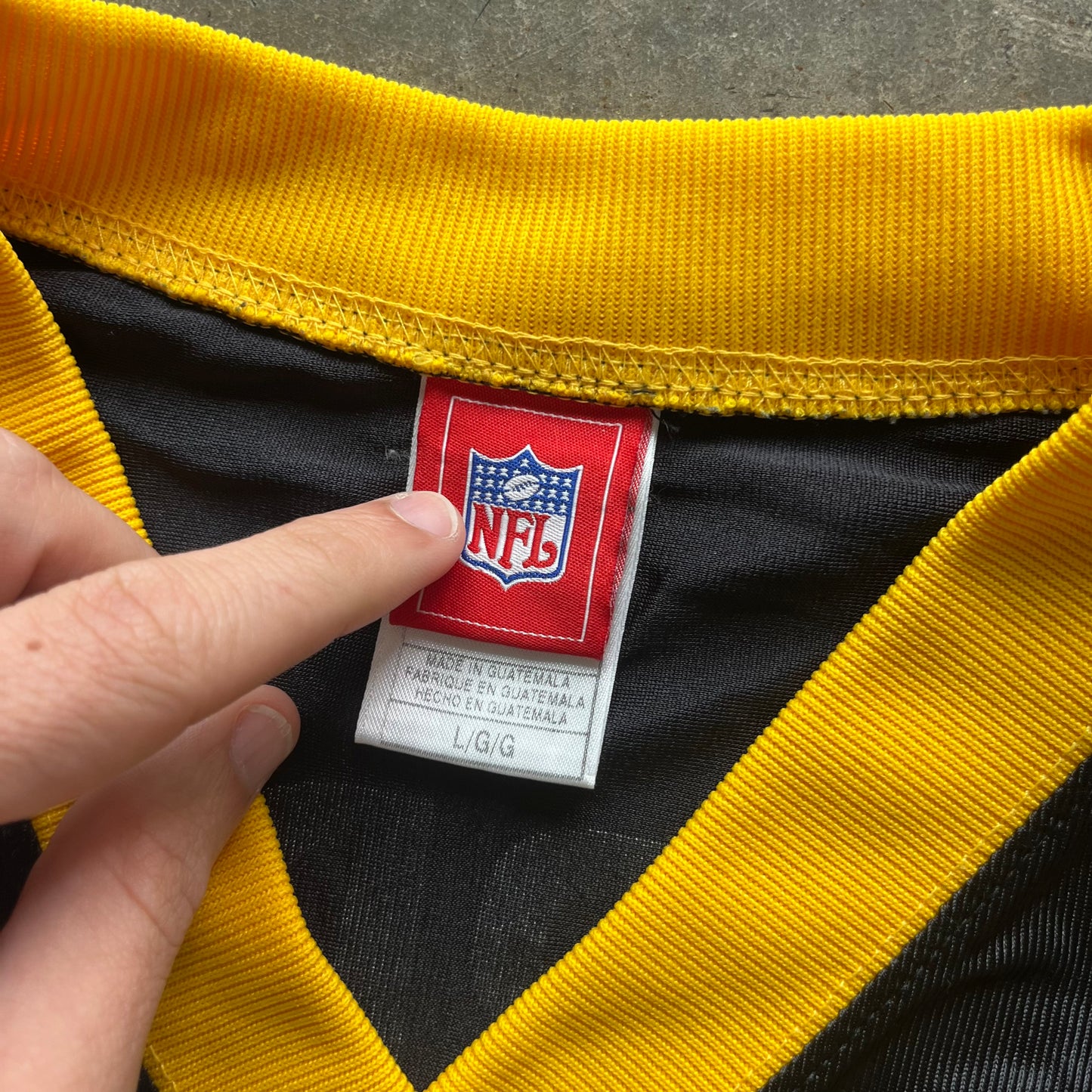 L 00s Steelers Burress Jersey