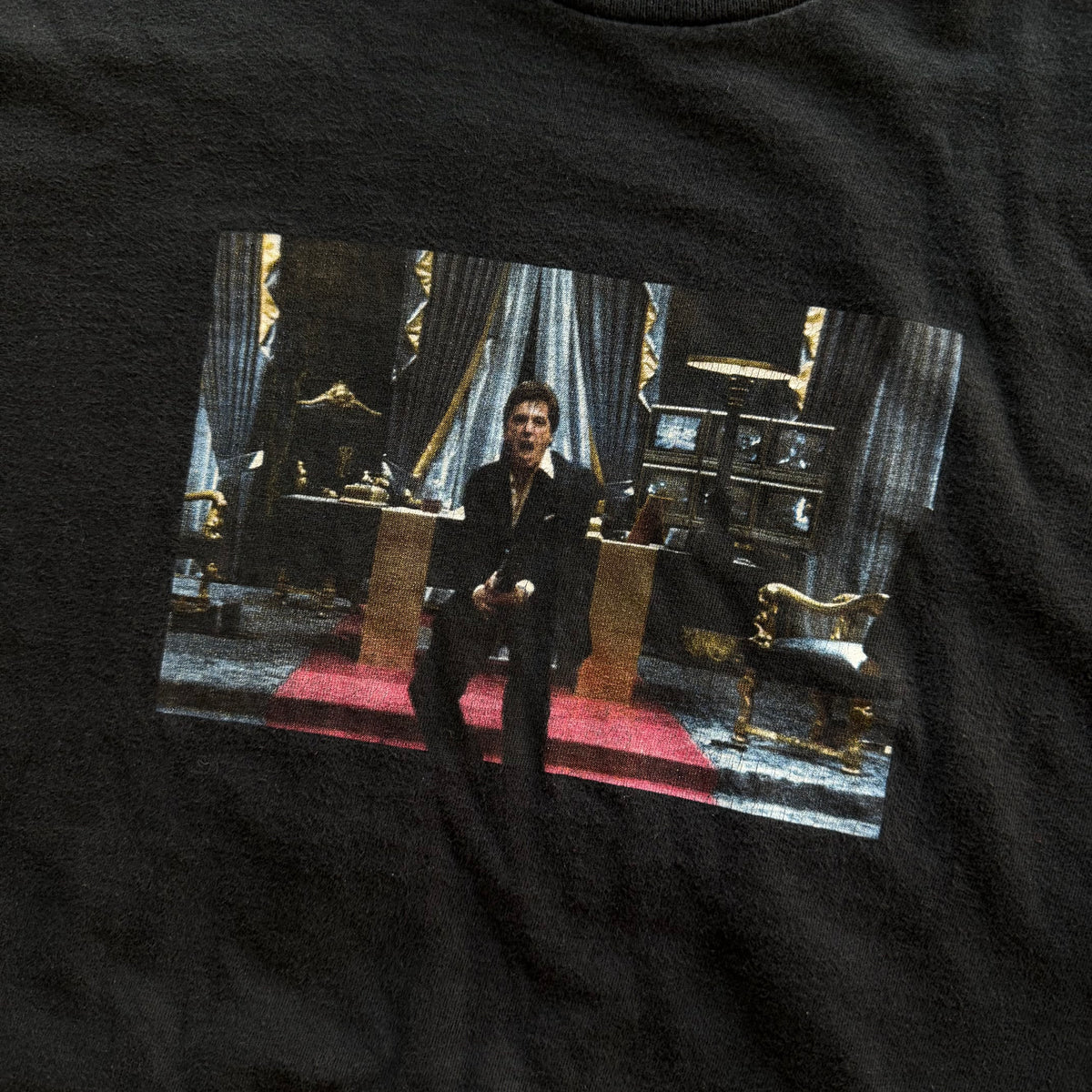 L Supreme Scarface Tee Black