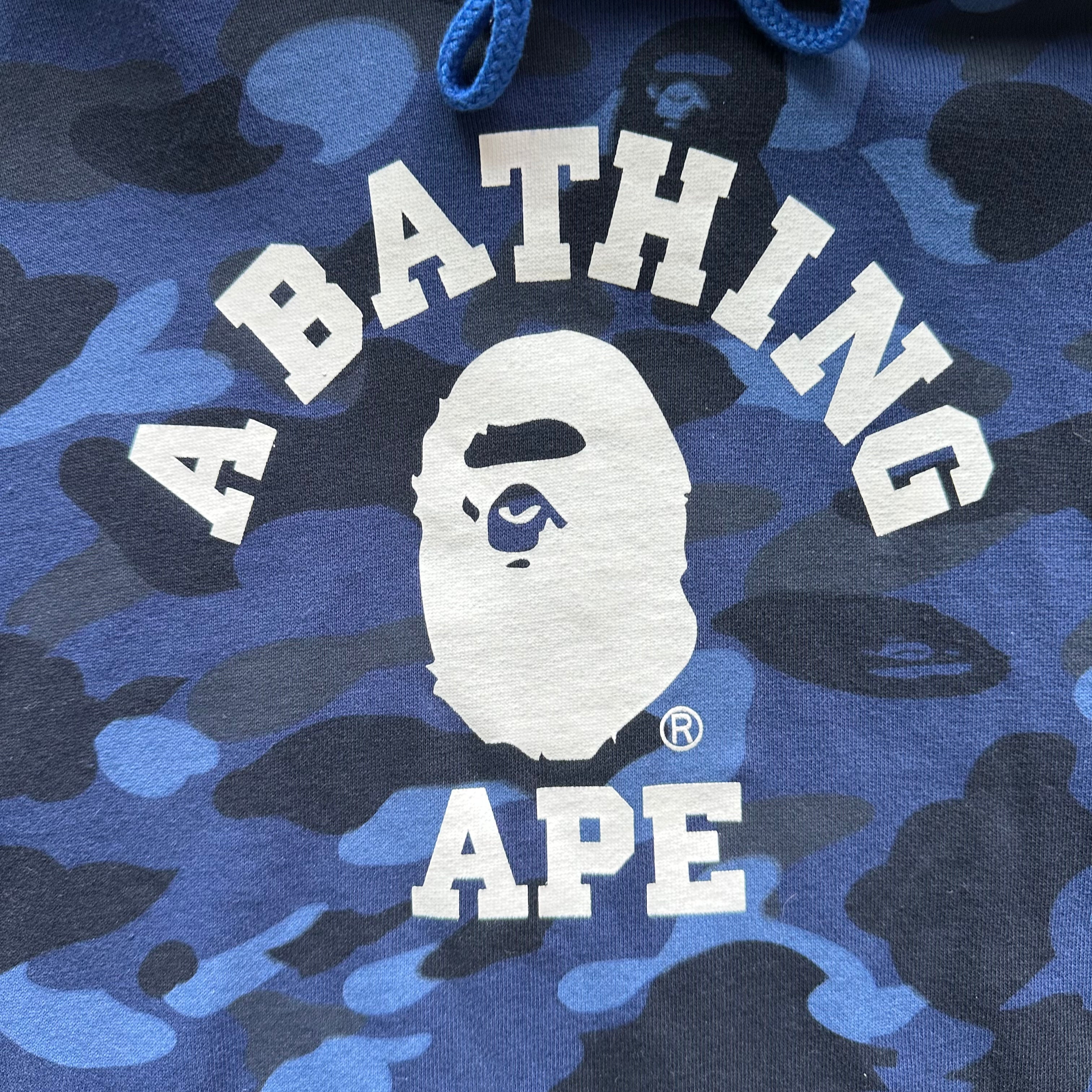 XXXL Blue Bape Hoodie