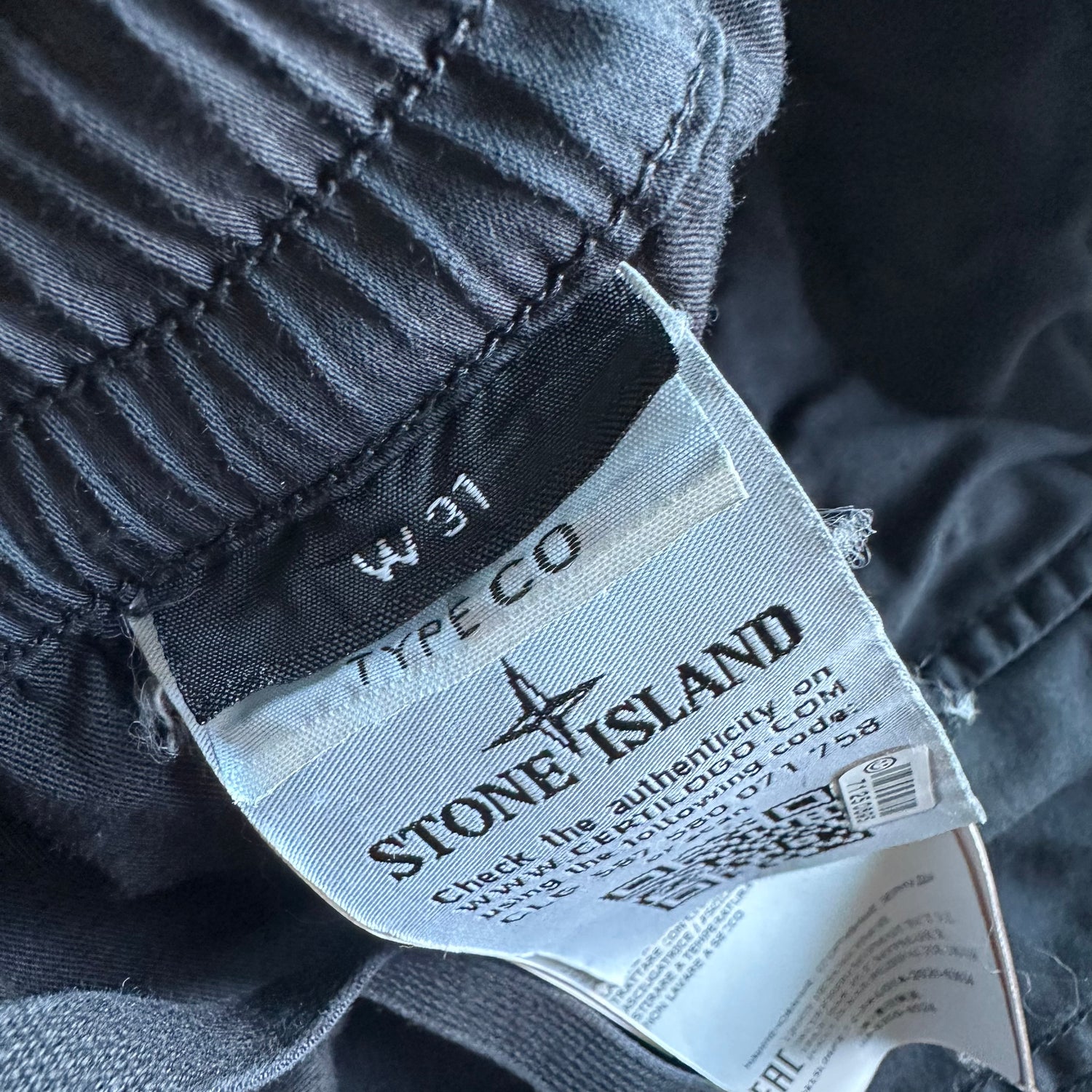 31w Patchless Stone Island Shorts