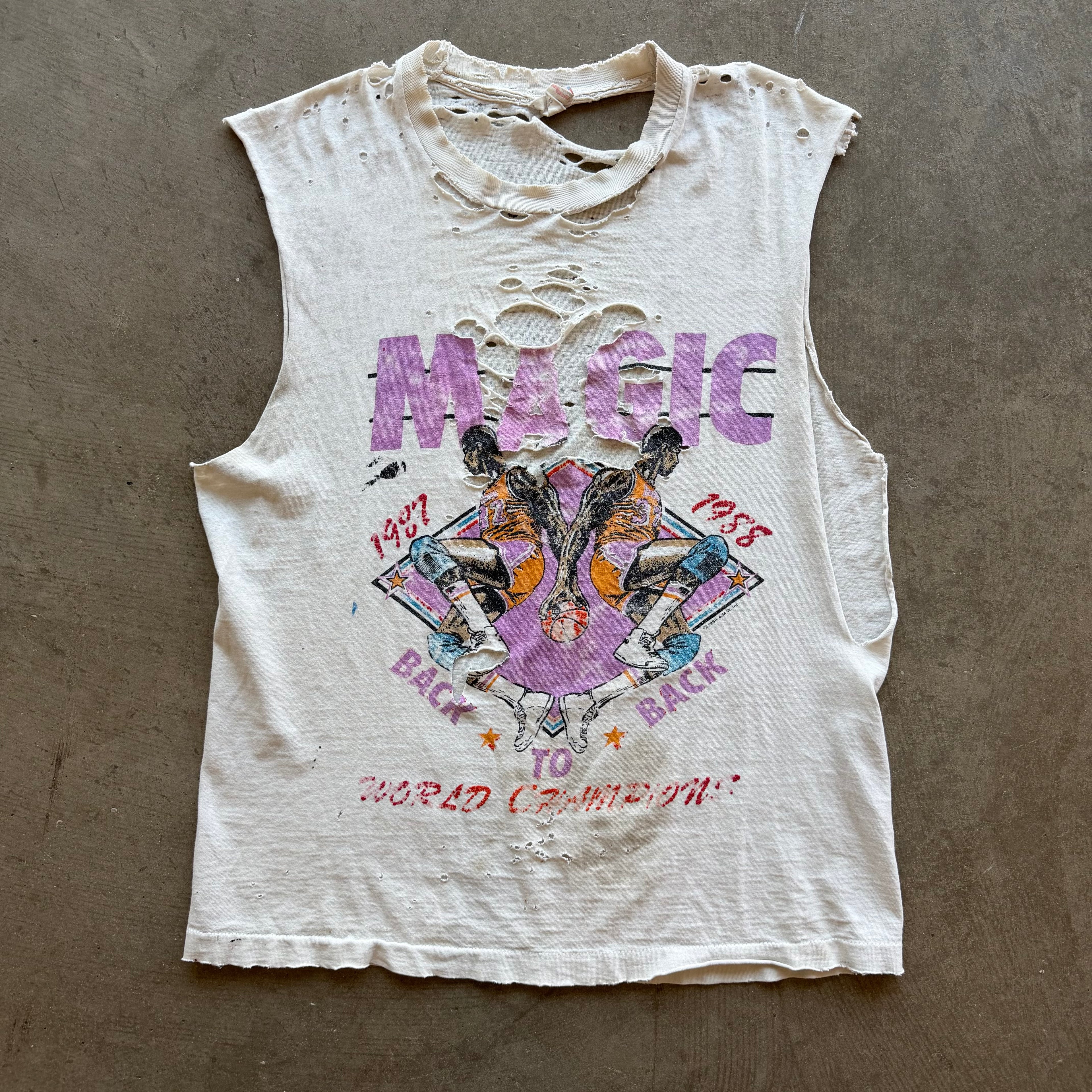 L Thrashed Magic Johnson Cutoff