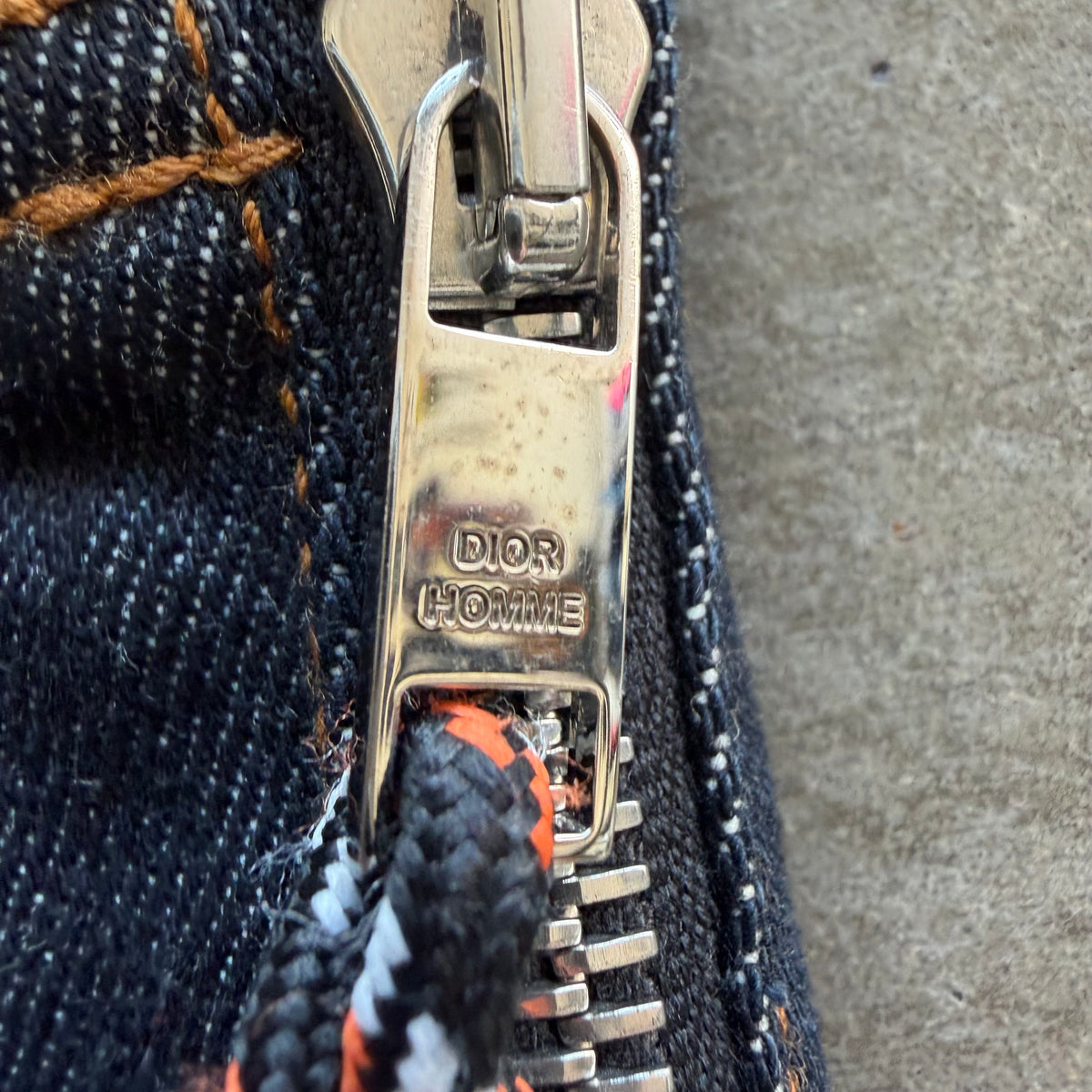 30x27 Dior Zipper Denim