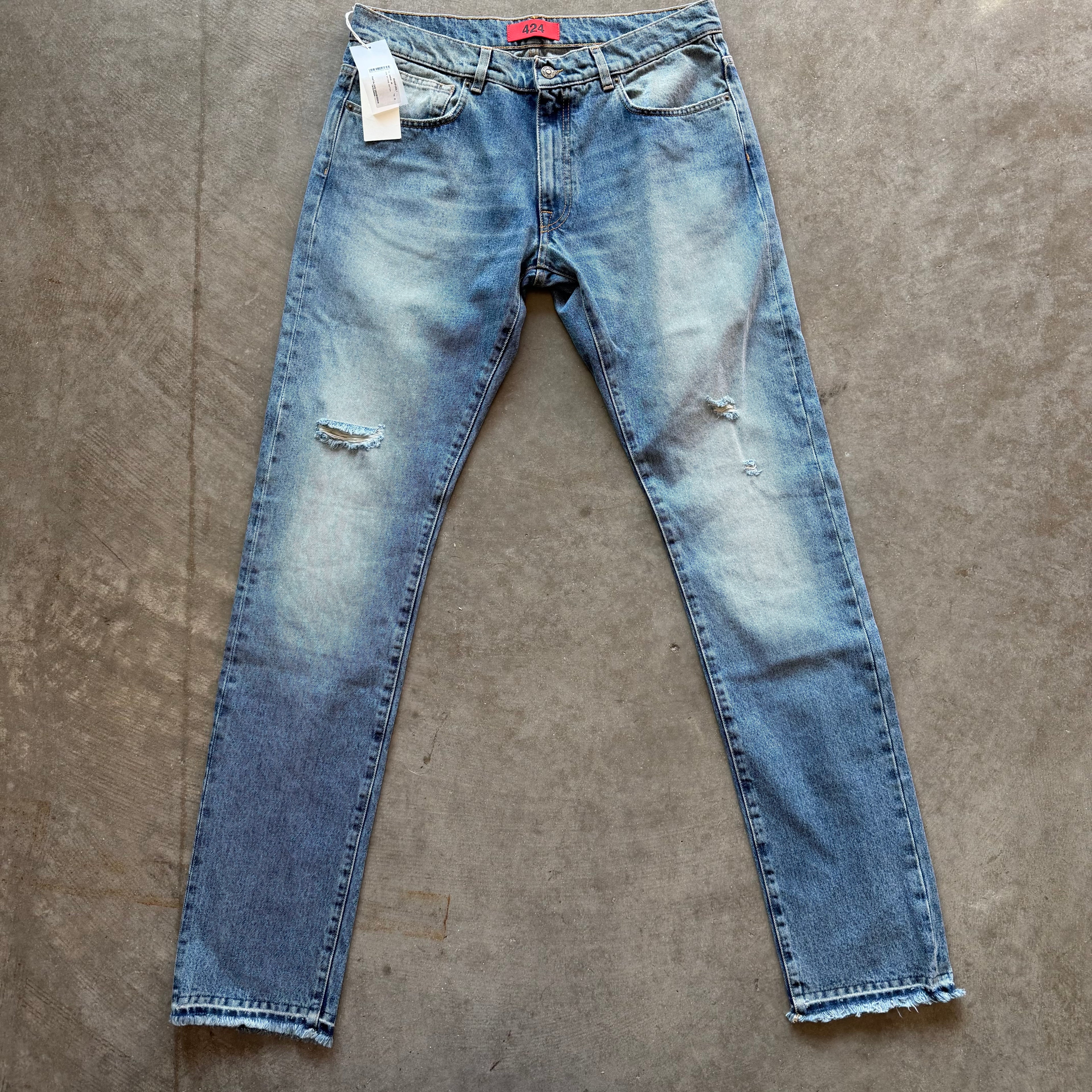 34x37 New 424 Lightwash Denim