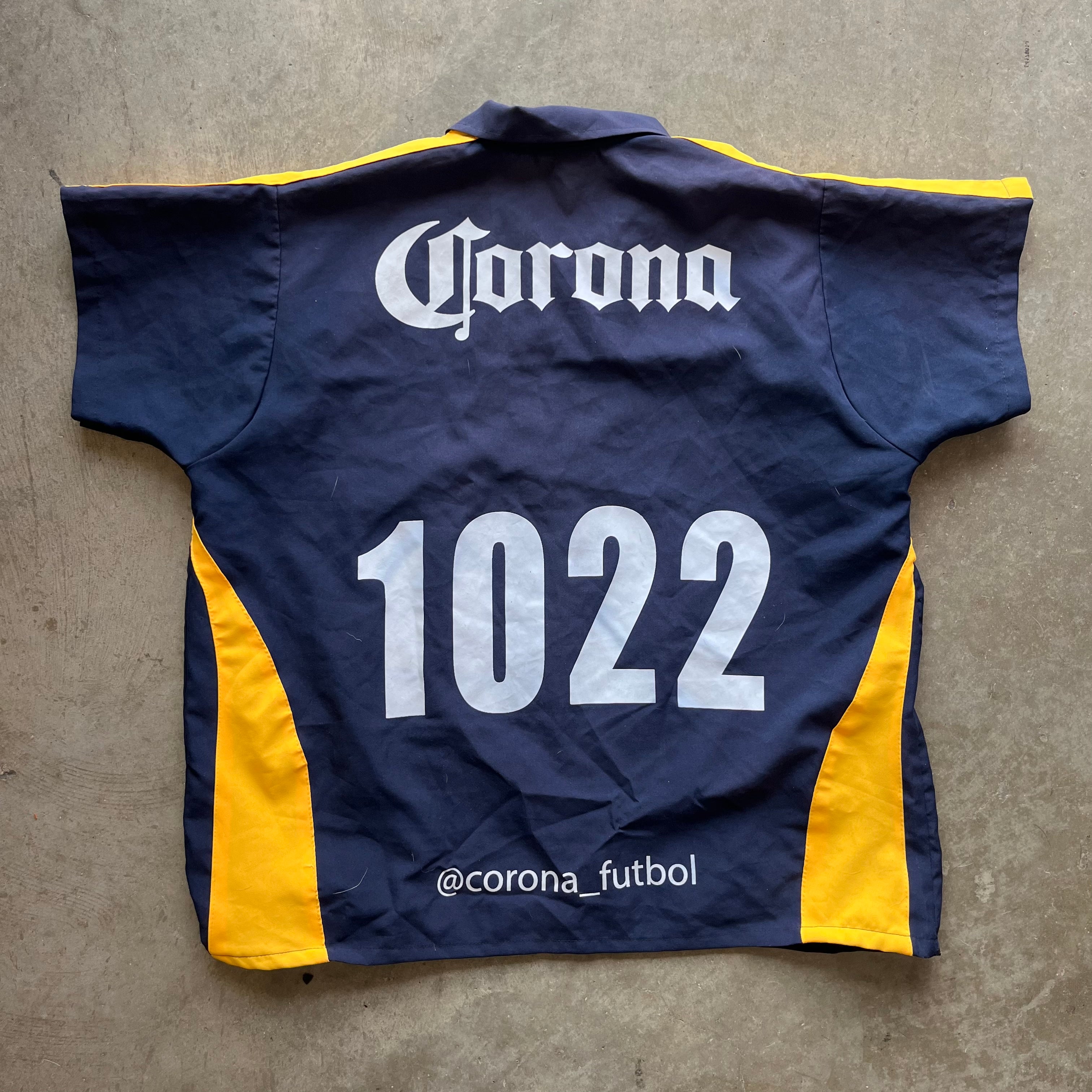 XL Corona Futbol Full Zip Polo