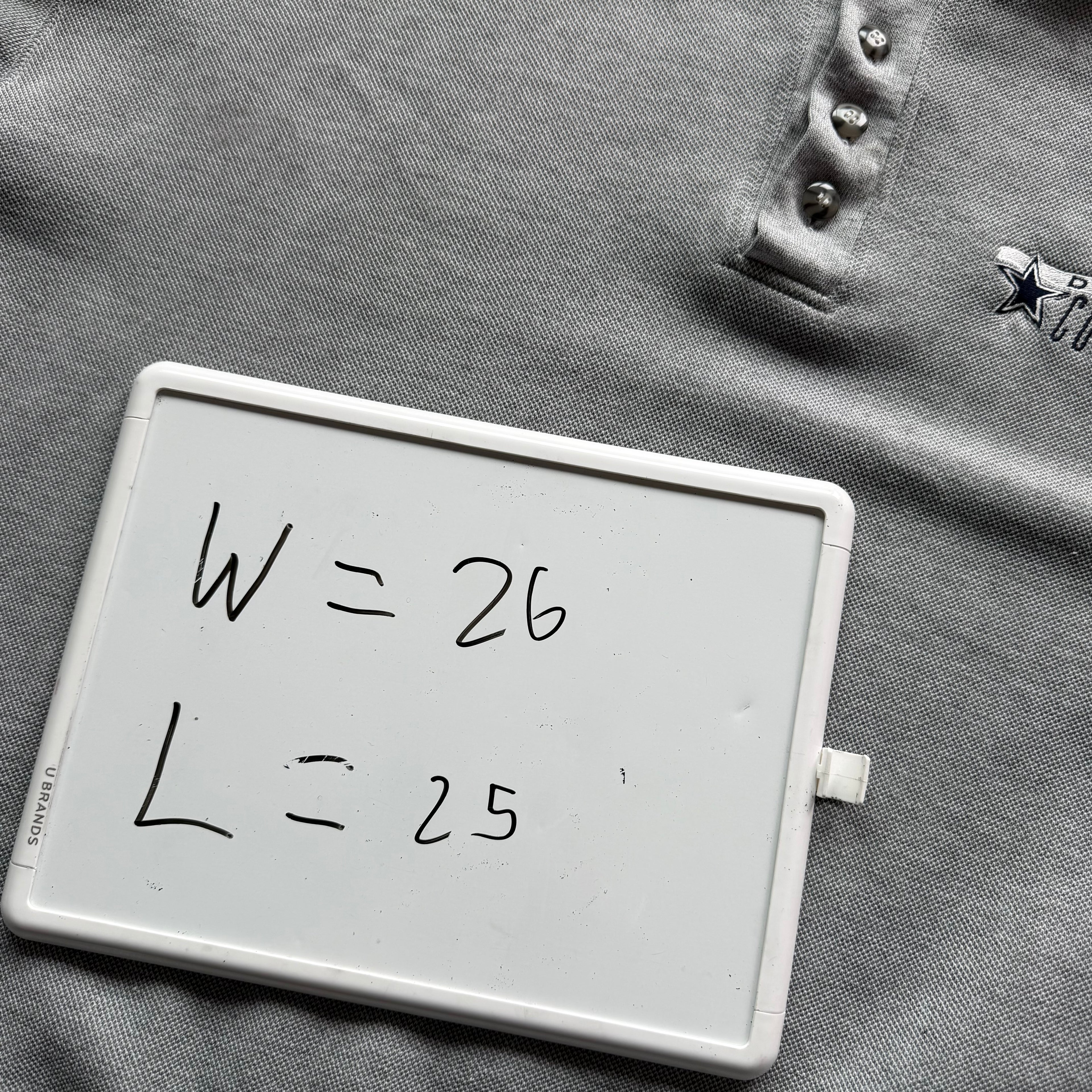 L 90s Dallas Cowboys Button Crewneck