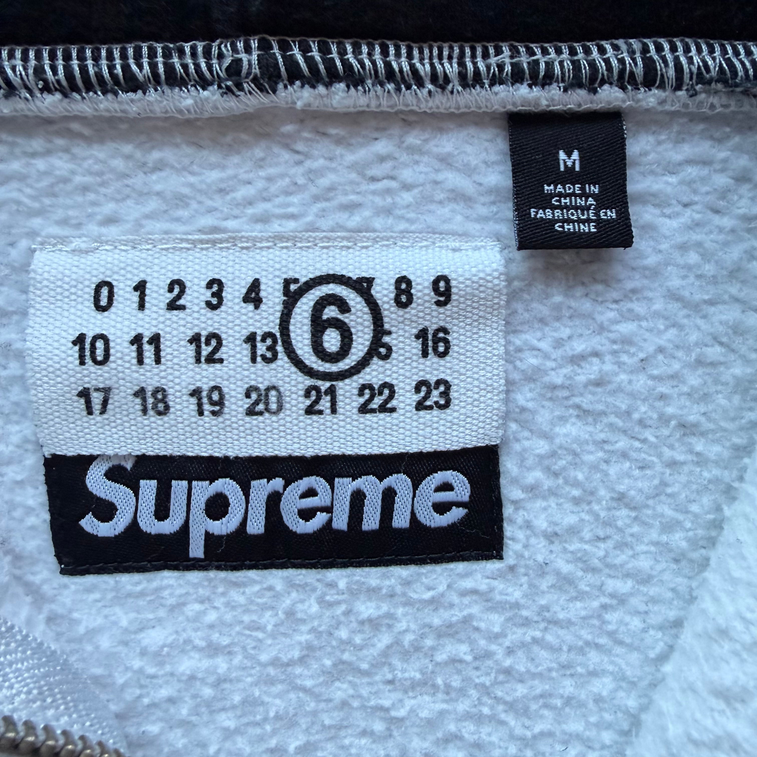 M Supreme Margiela Flaming Skull Hoodie