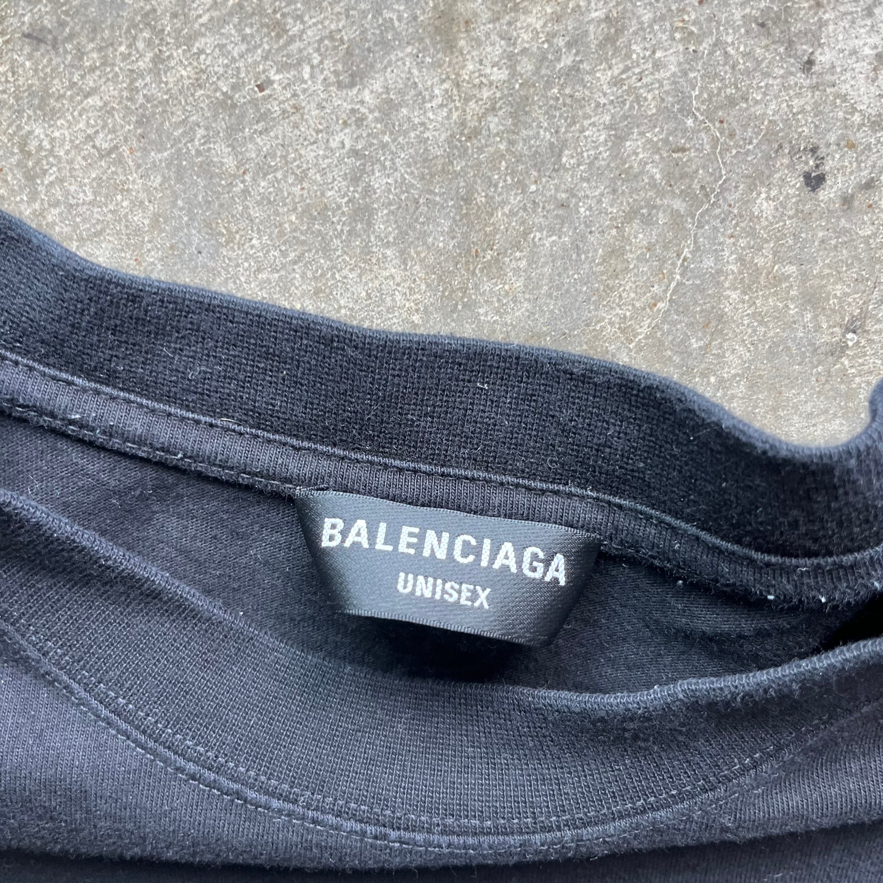 XXL Balenciaga Black Slime Tee