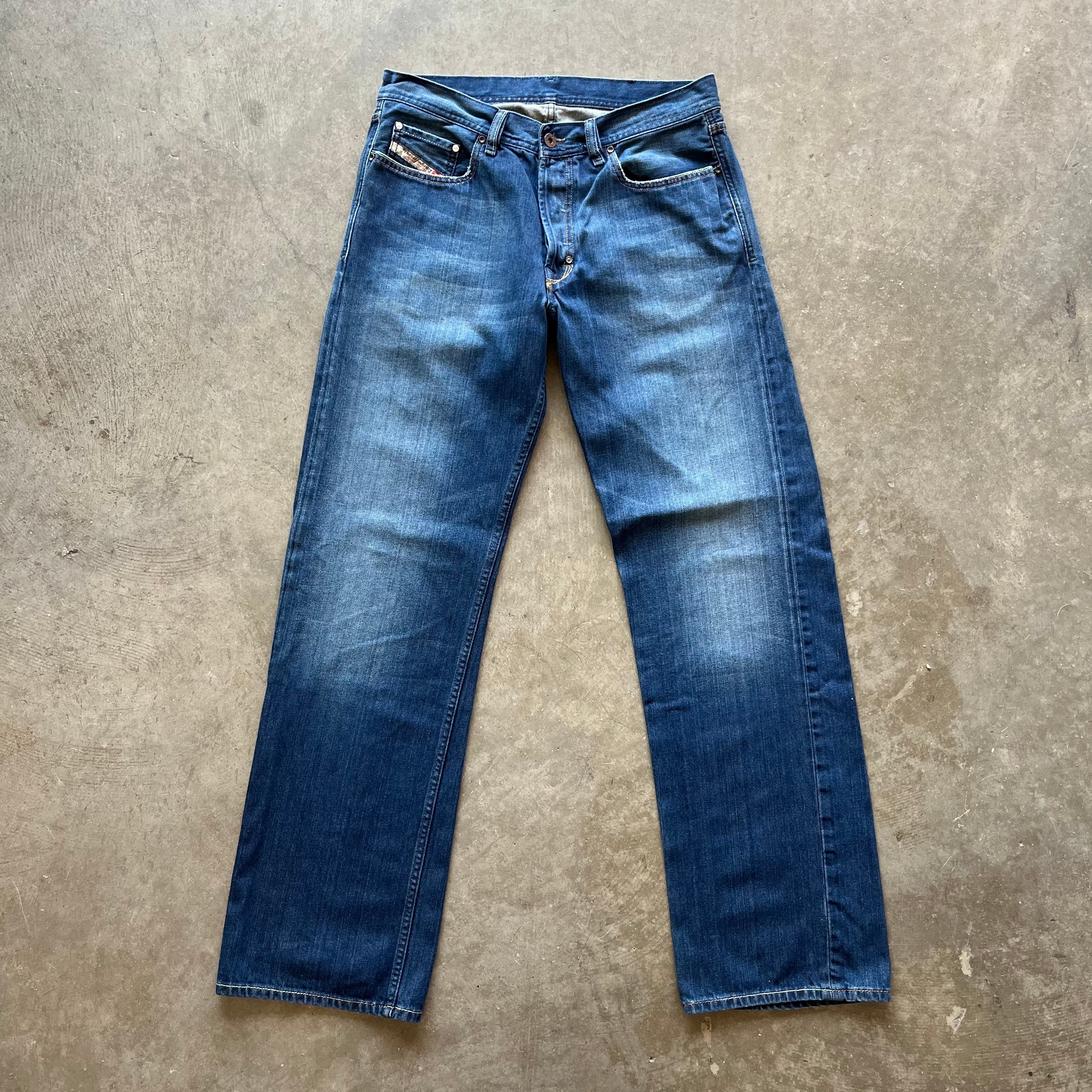 33x33 Straight Leg Diesel Jeans