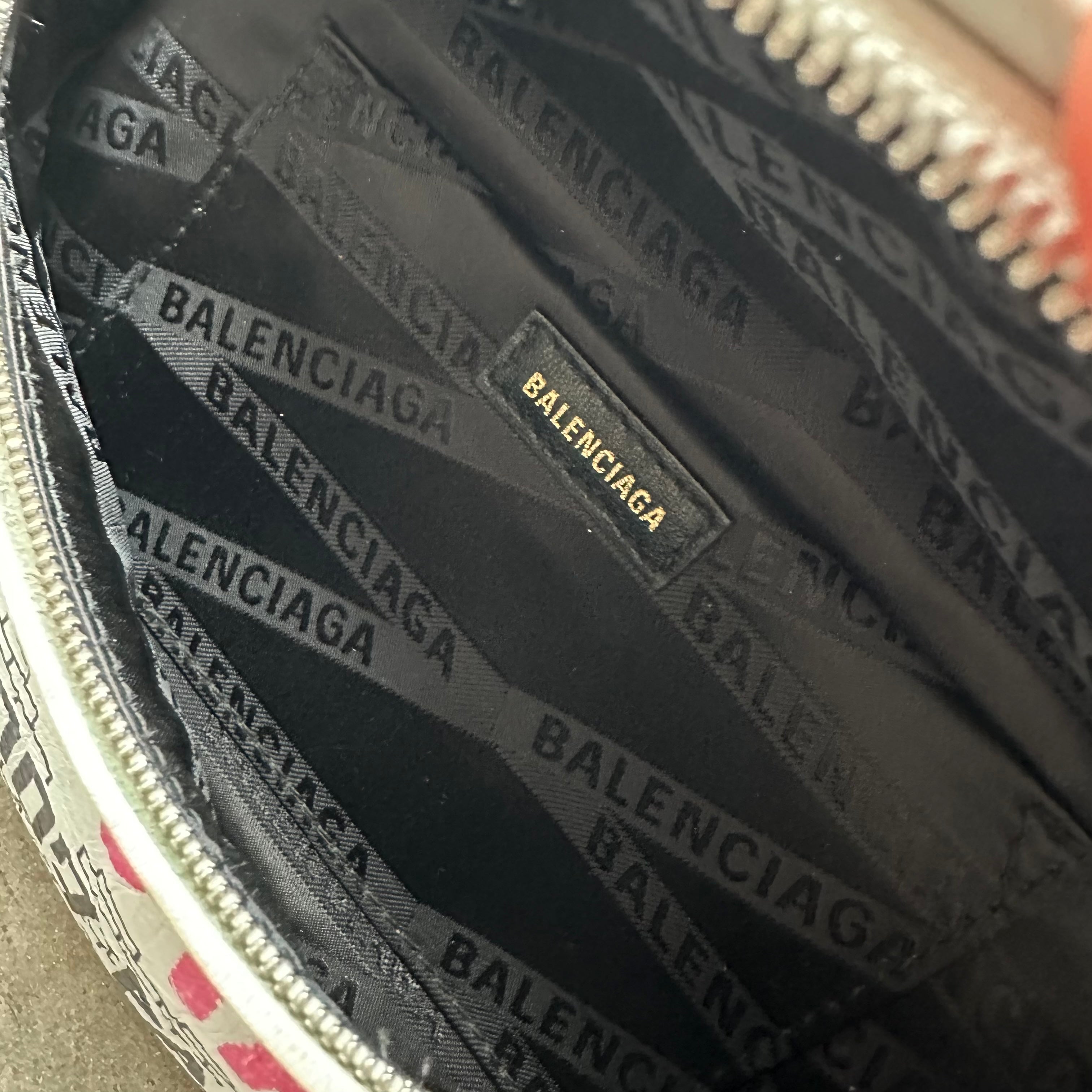 Balenciaga Souvenir Graffiti Belt Bag