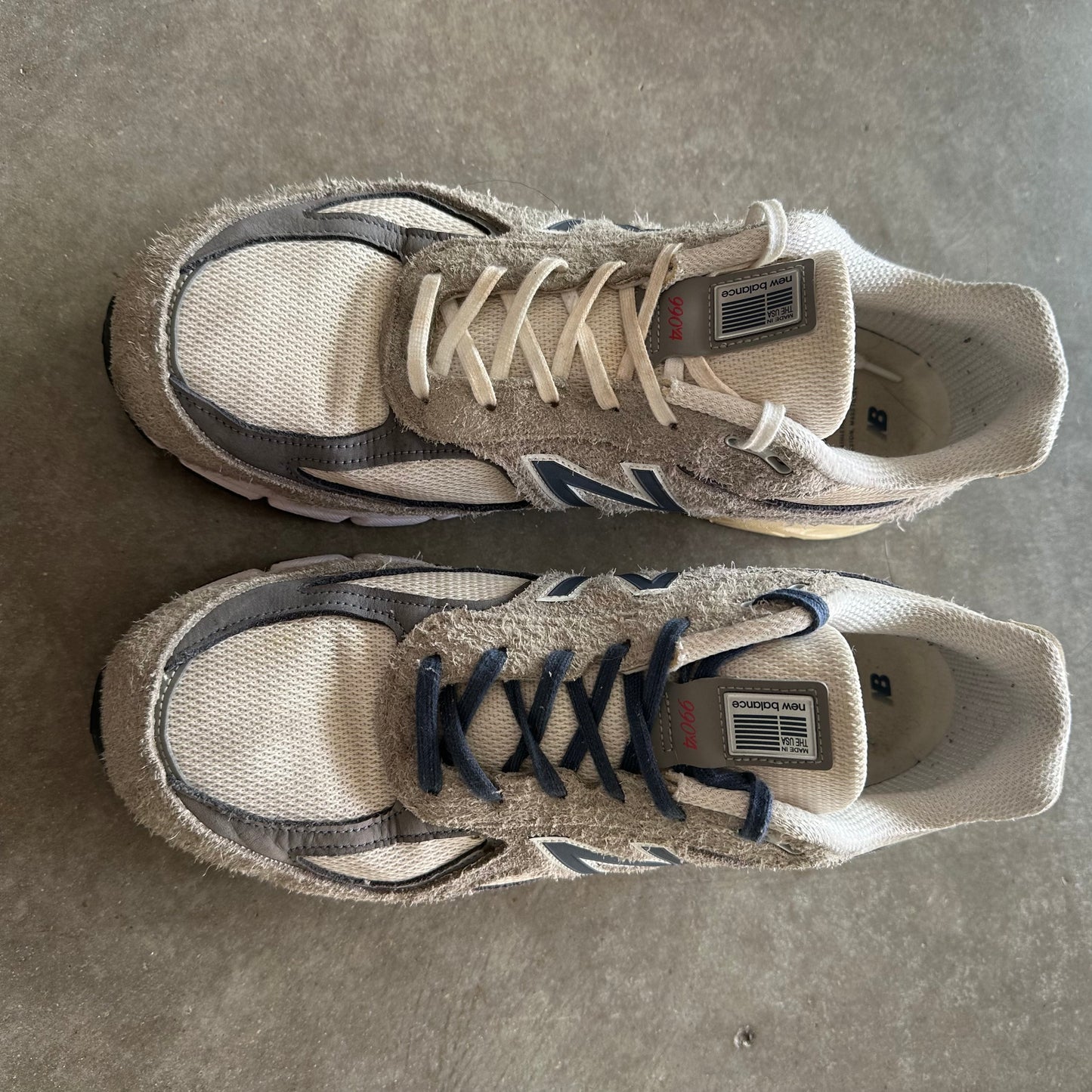 13 Used New Balance 990 V4 Grey Day