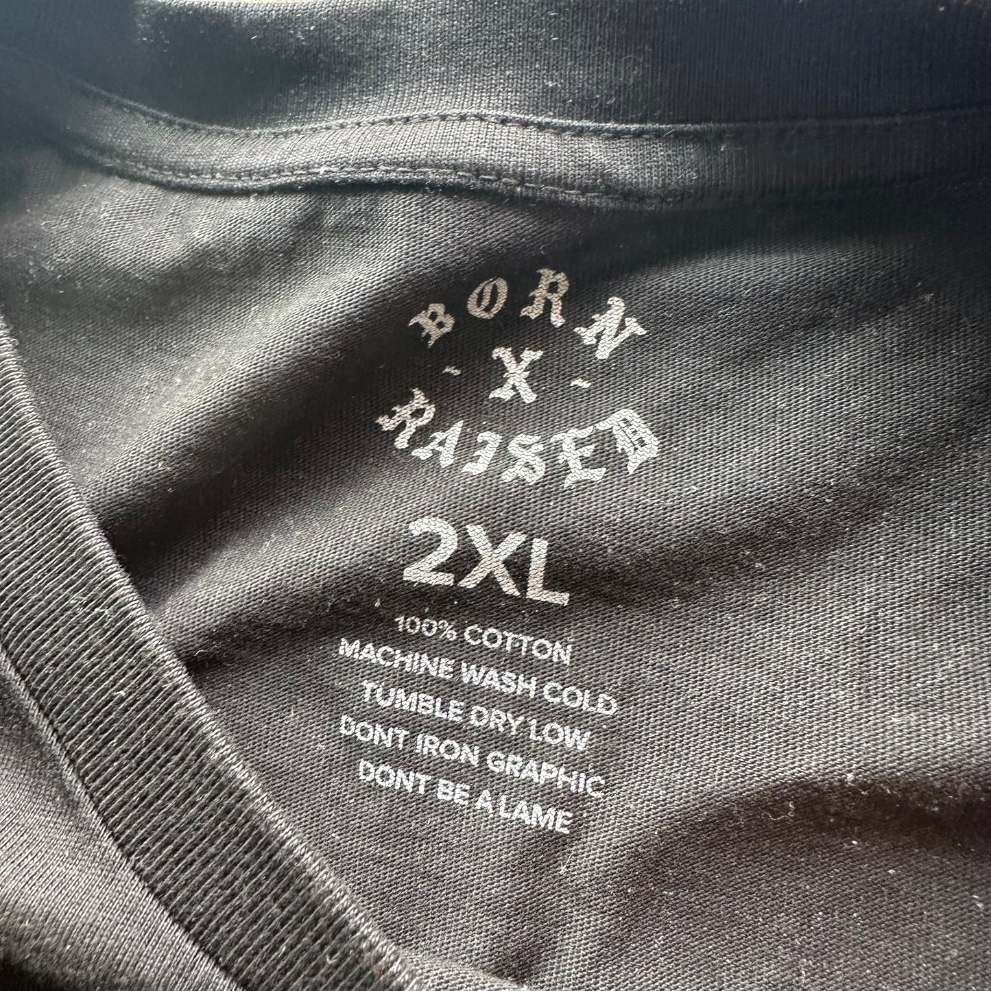 XXL Born x Raised Cowboys Tee