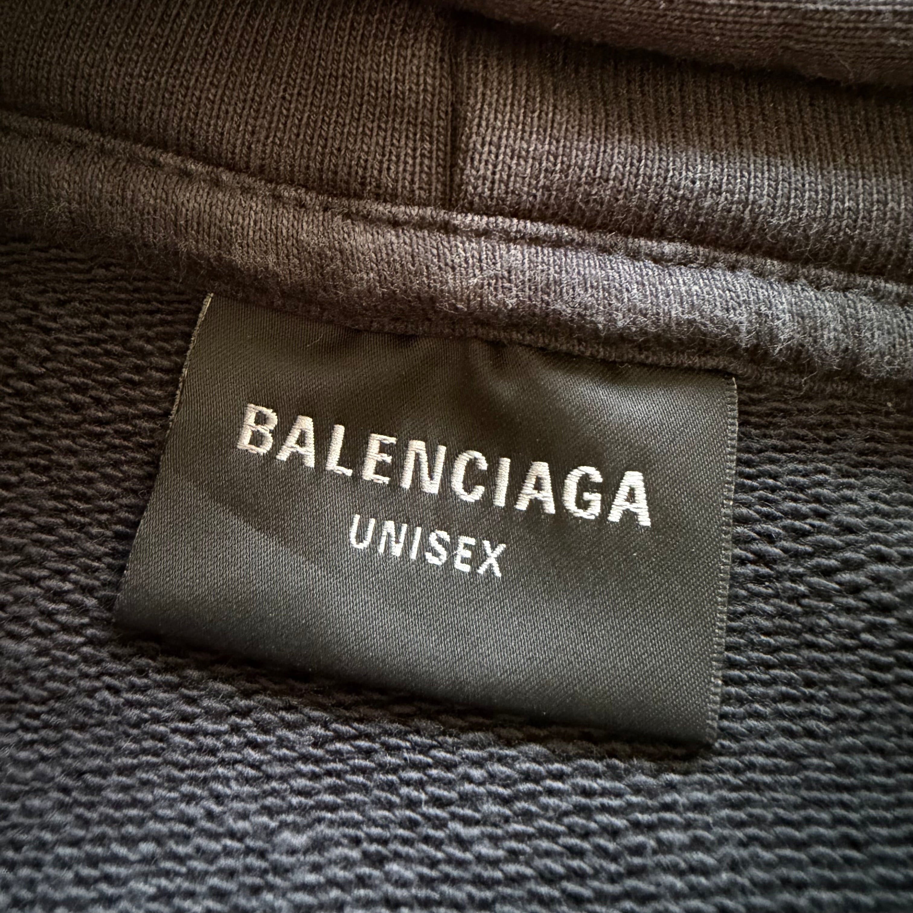 L Balenciaga Ciao-Bello Full Zip Hoodie