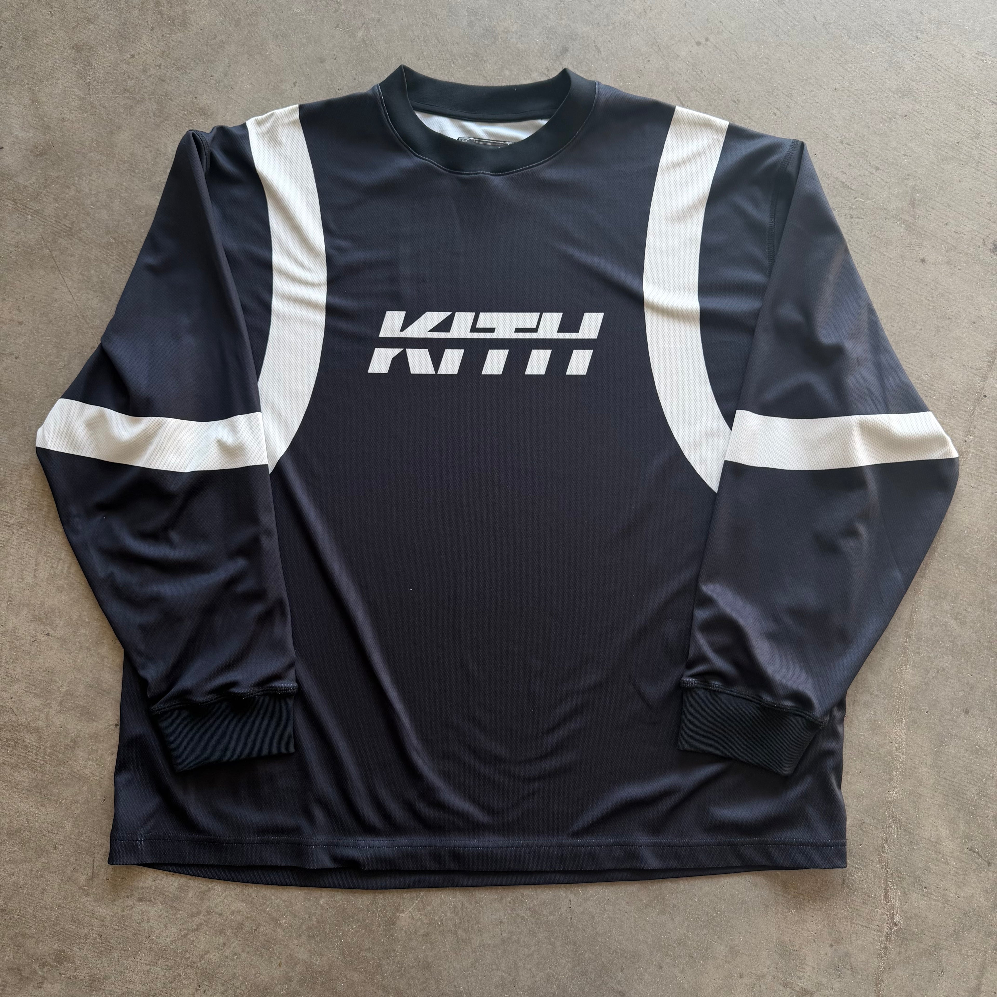 XXL Kith Moto L/S Black