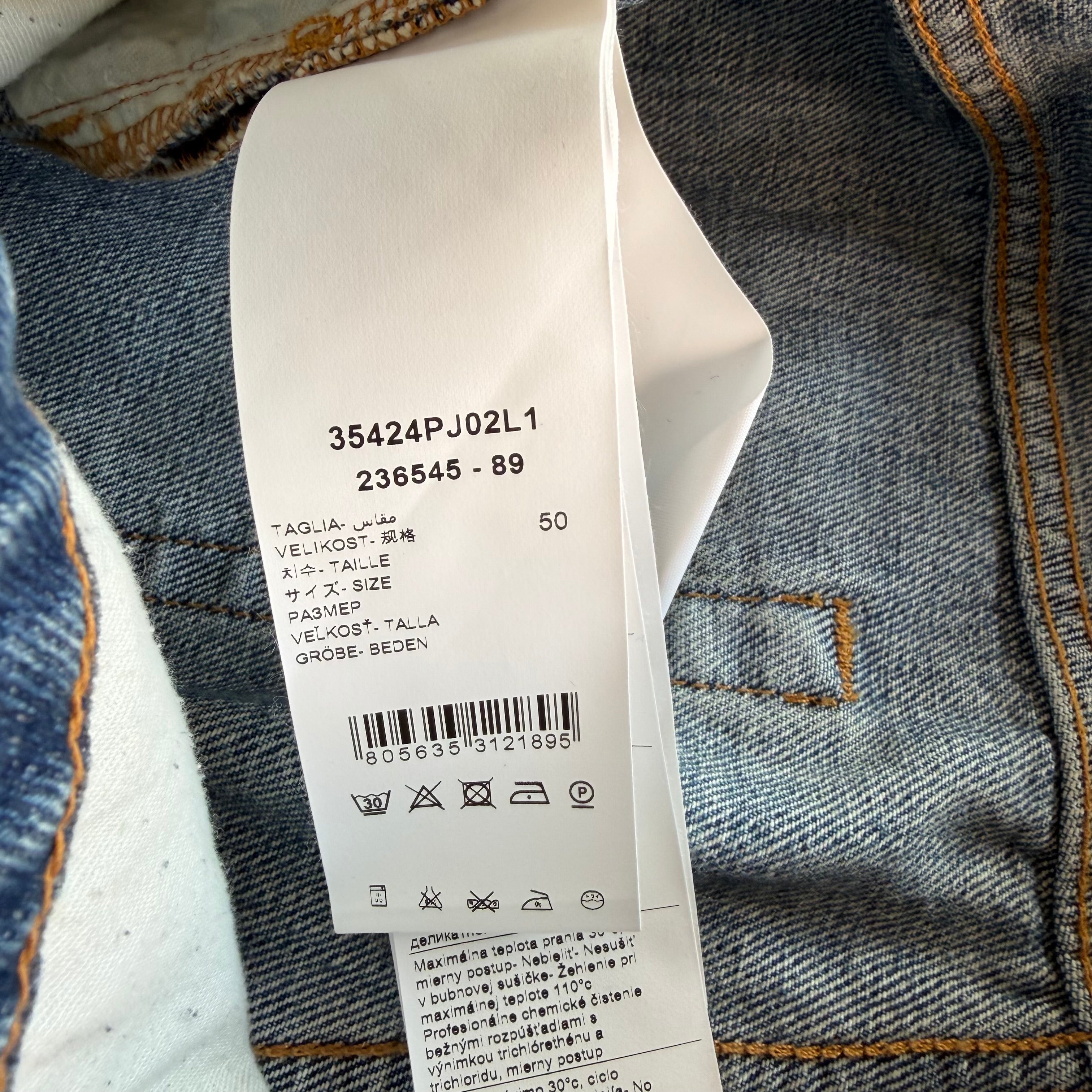 34x37 New 424 Lightwash Denim