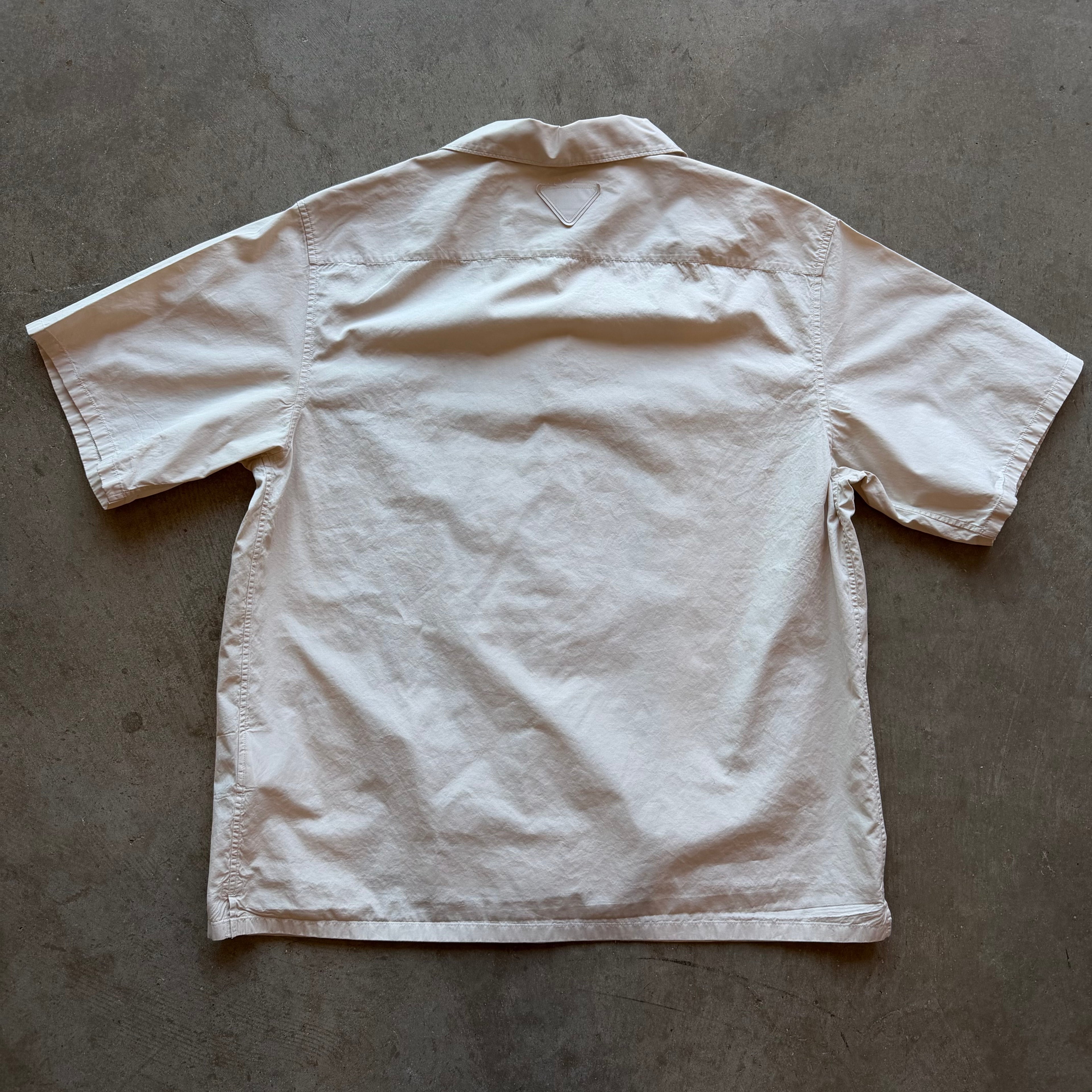 XL Prada Floral Print Button Up