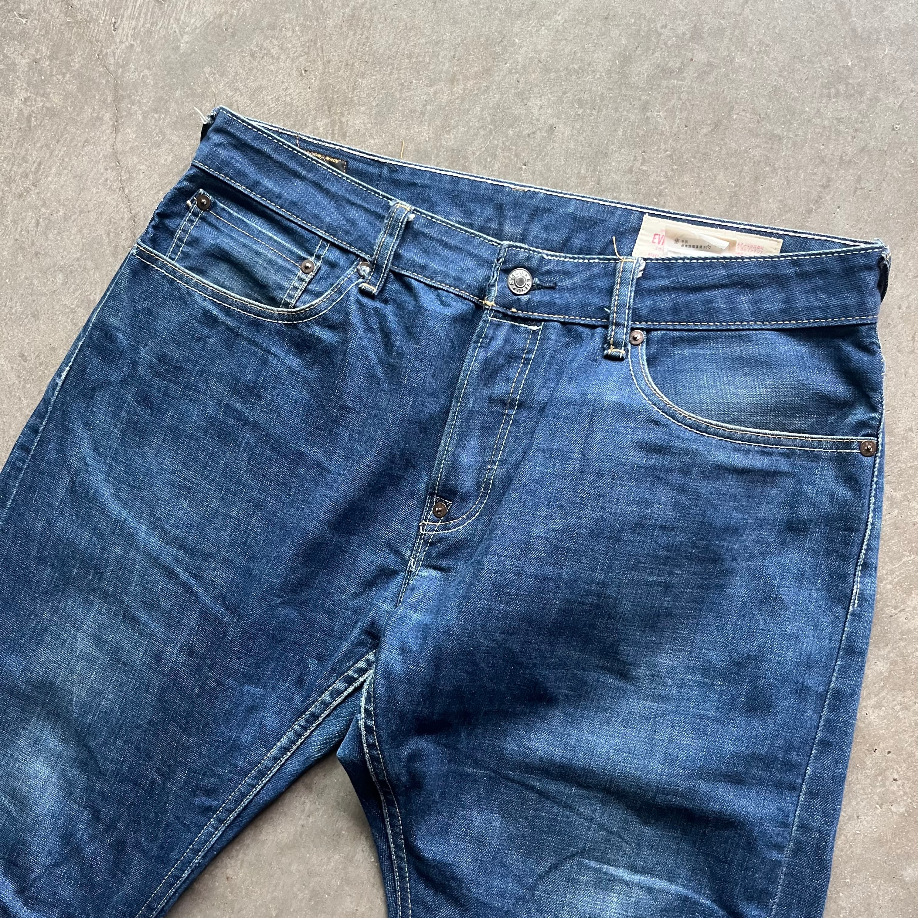 36x31 Satin Style Evisu Jeans