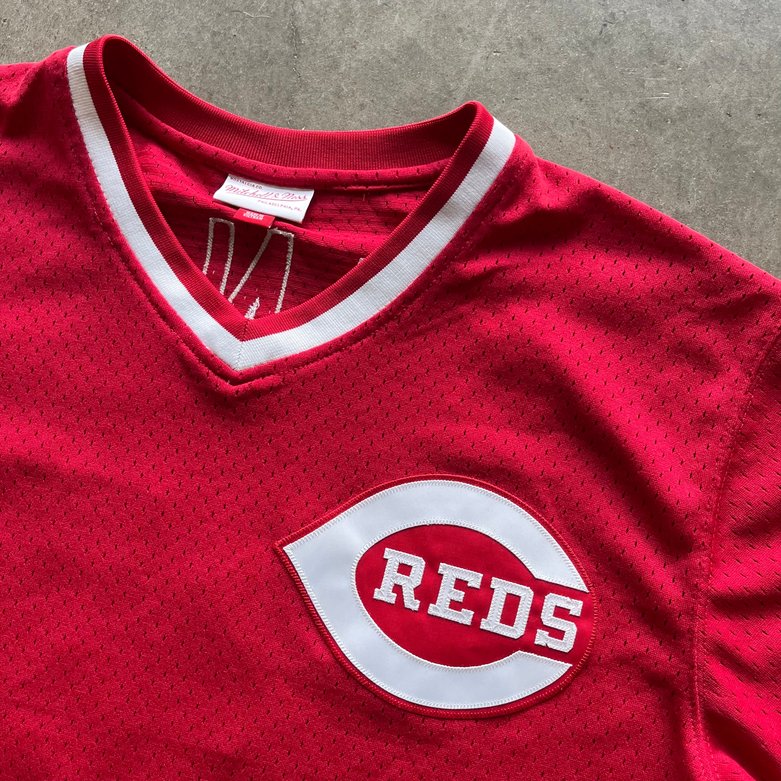 L Cincinnati Reds Bench Jersey
