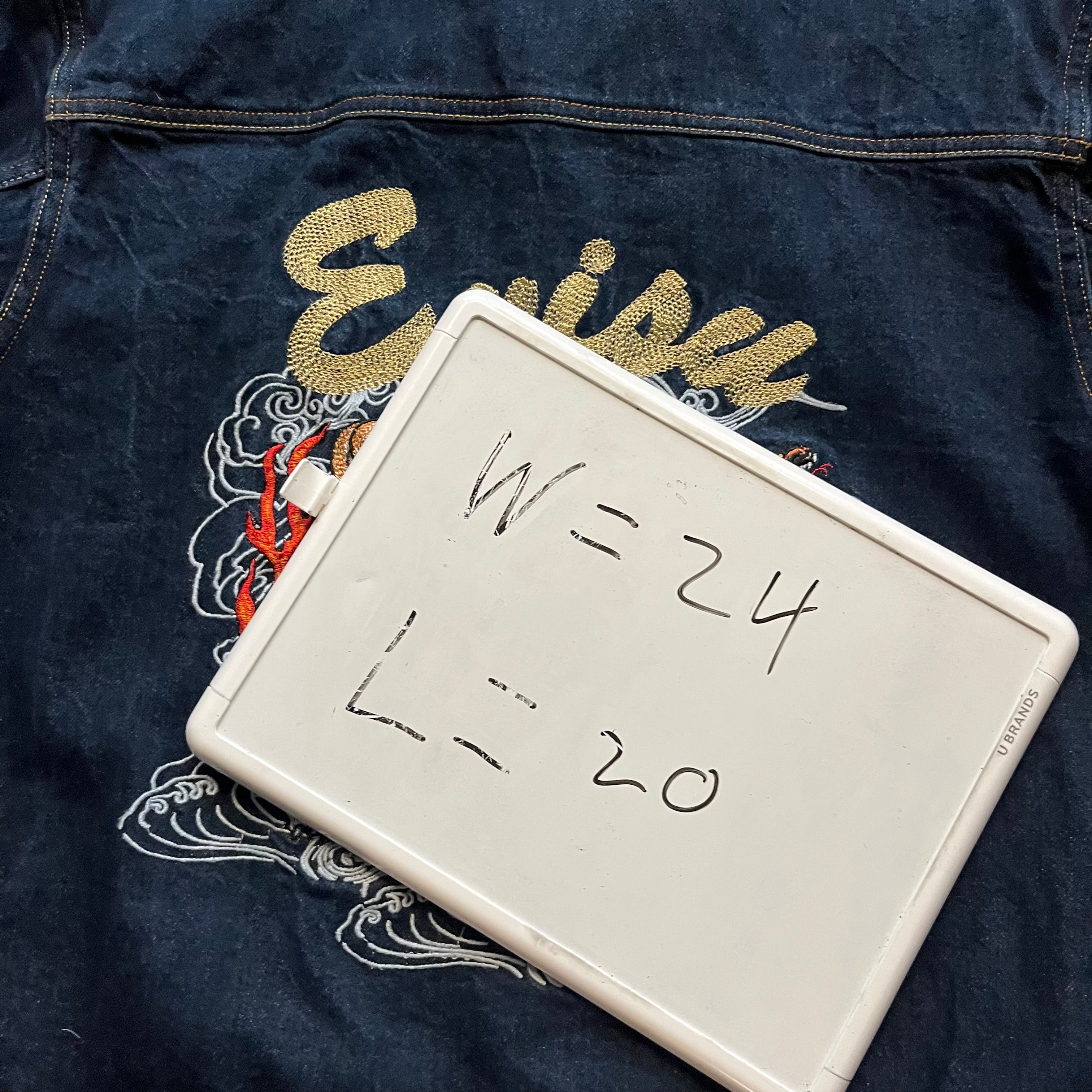 L 00s Tiger Embroidered Evisu Jacket