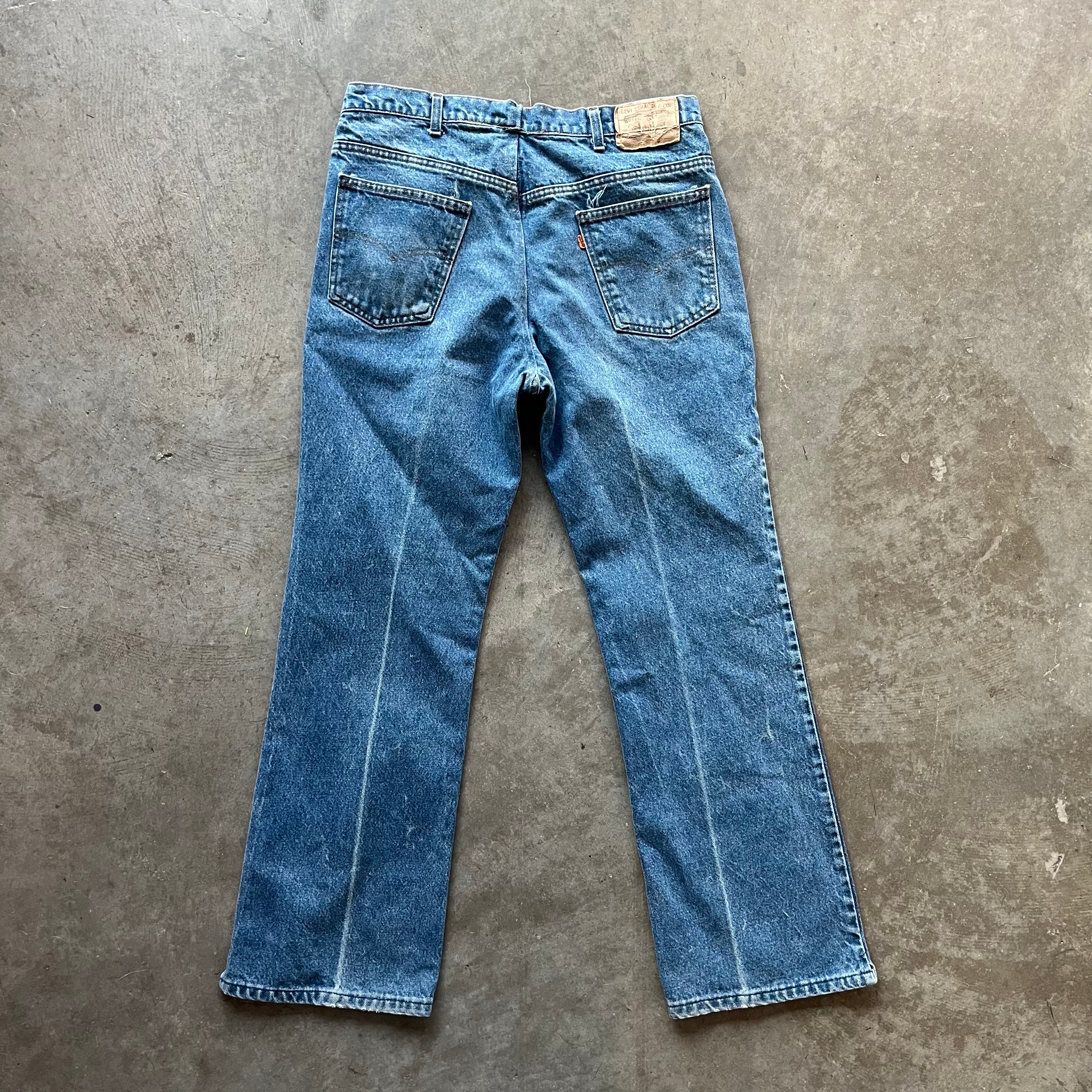 34x32 1960s Levis 20517 Orange Tabs