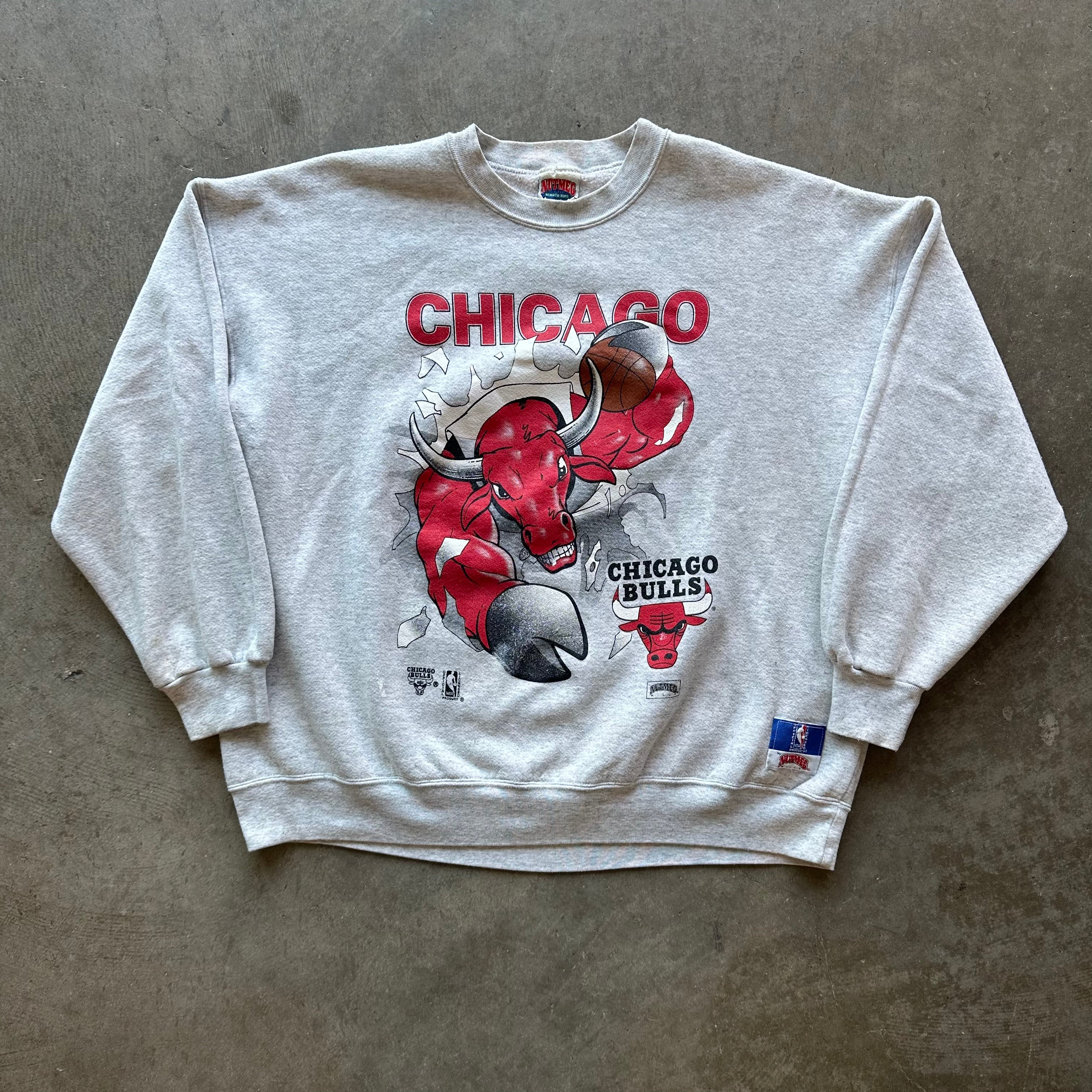XXL 90s Chicago Bulls Crewneck