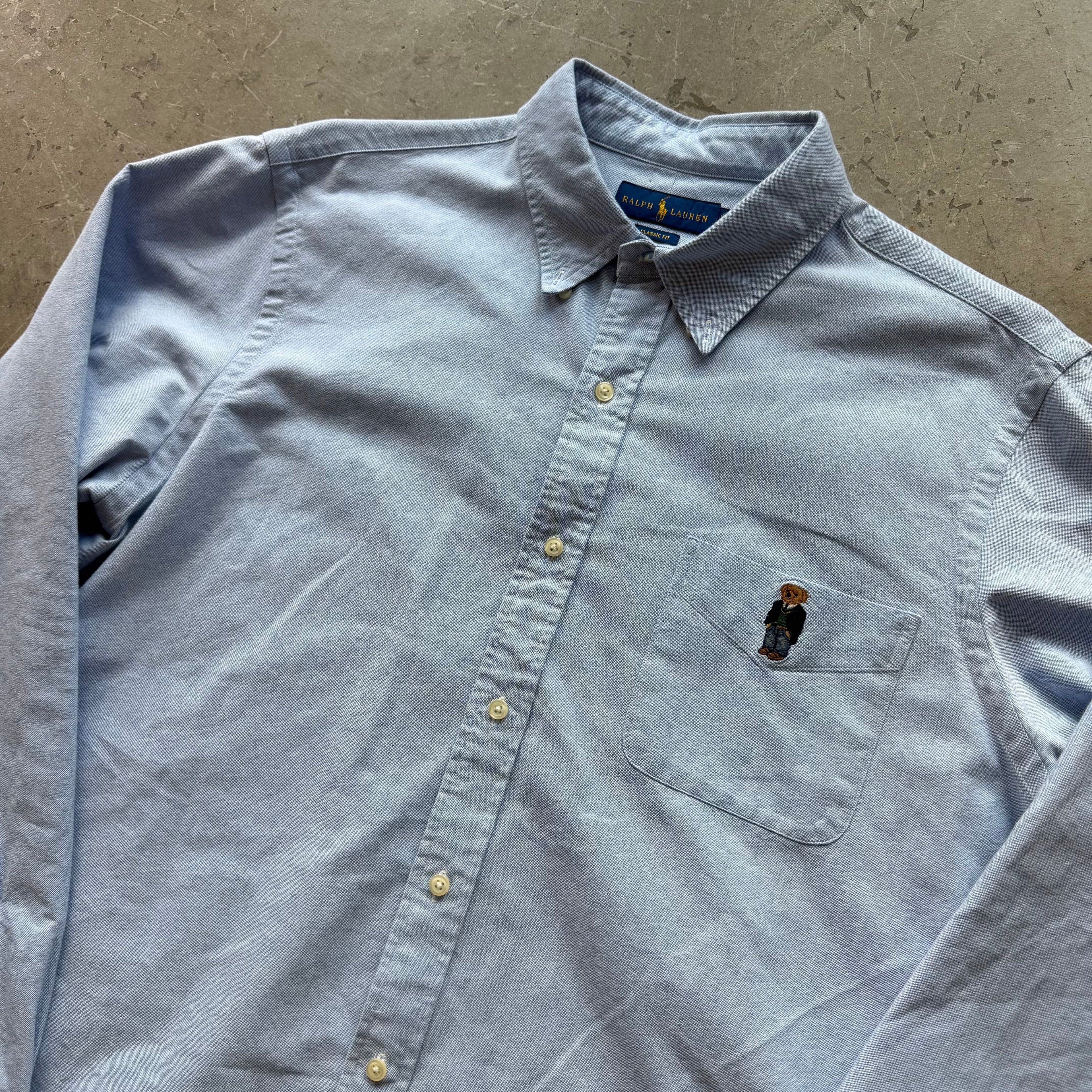 XL Polo Bear Button Down
