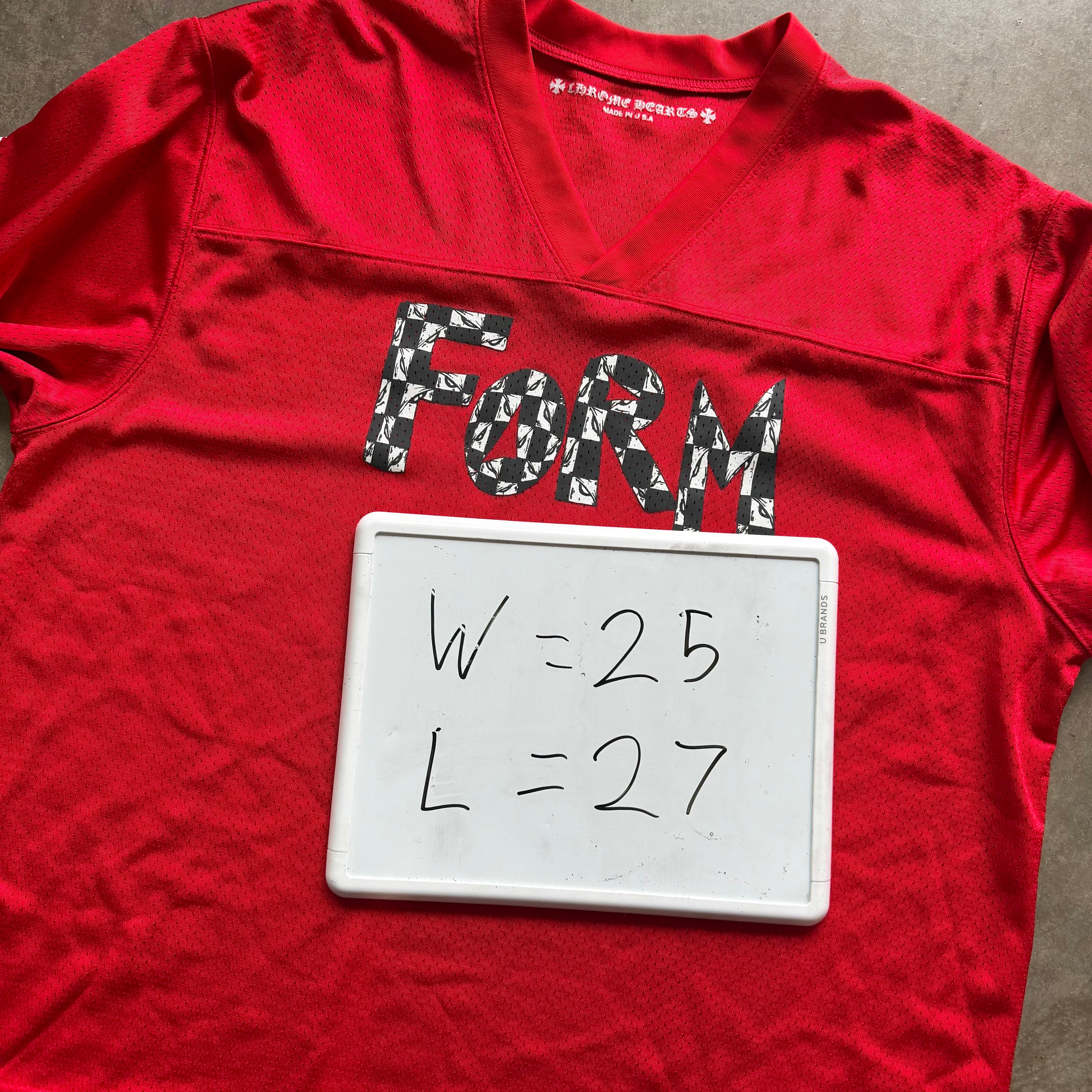 L Chrome Hearts Matty Boy Form Mesh L/S Jersey