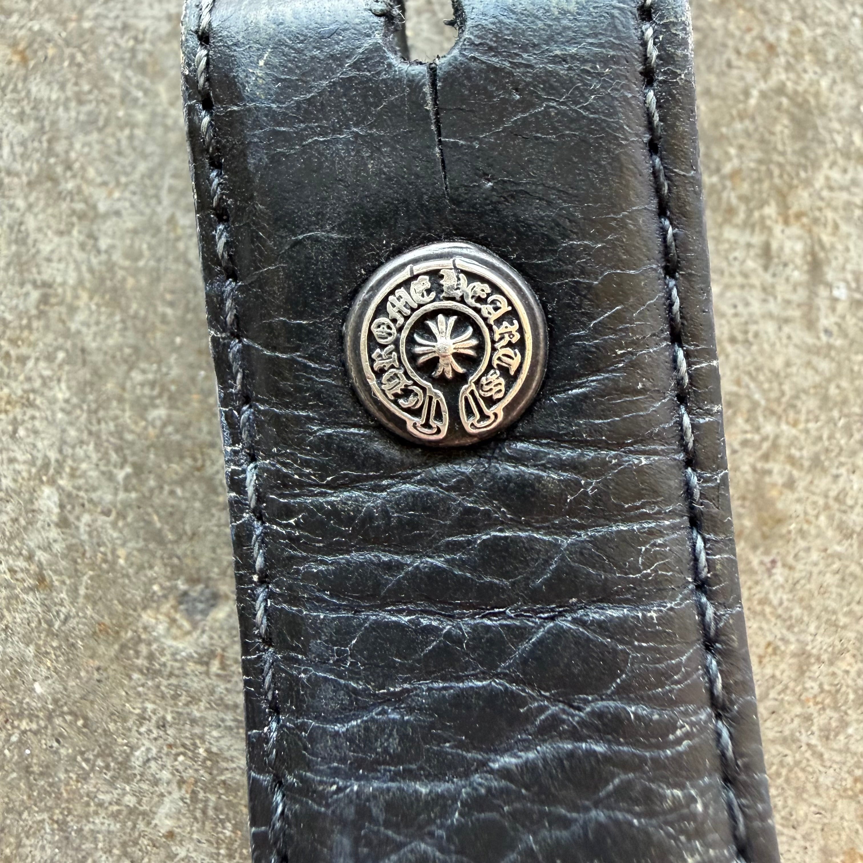 Chrome Hearts Leather Belt