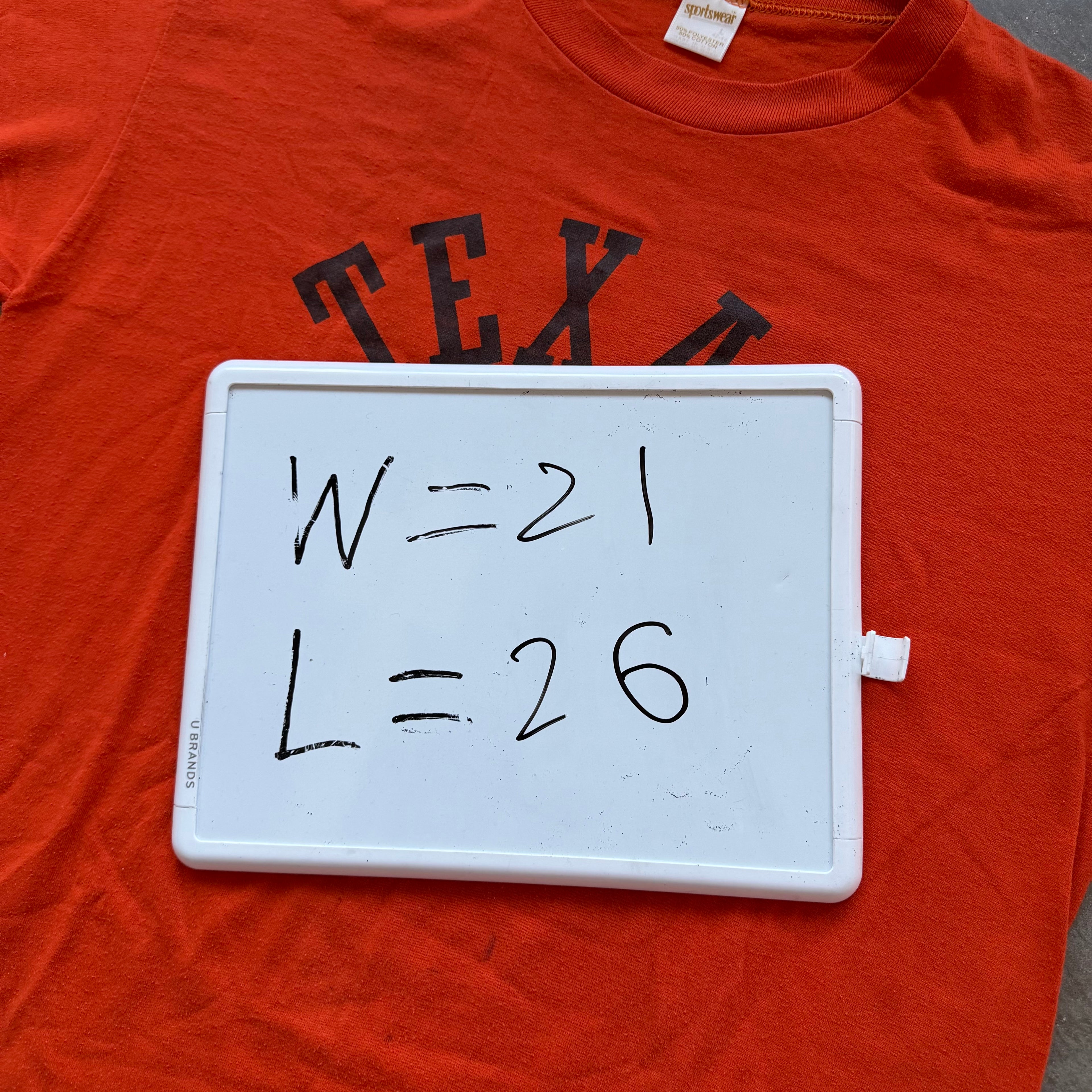 L 80s Texas Longhorns Tee