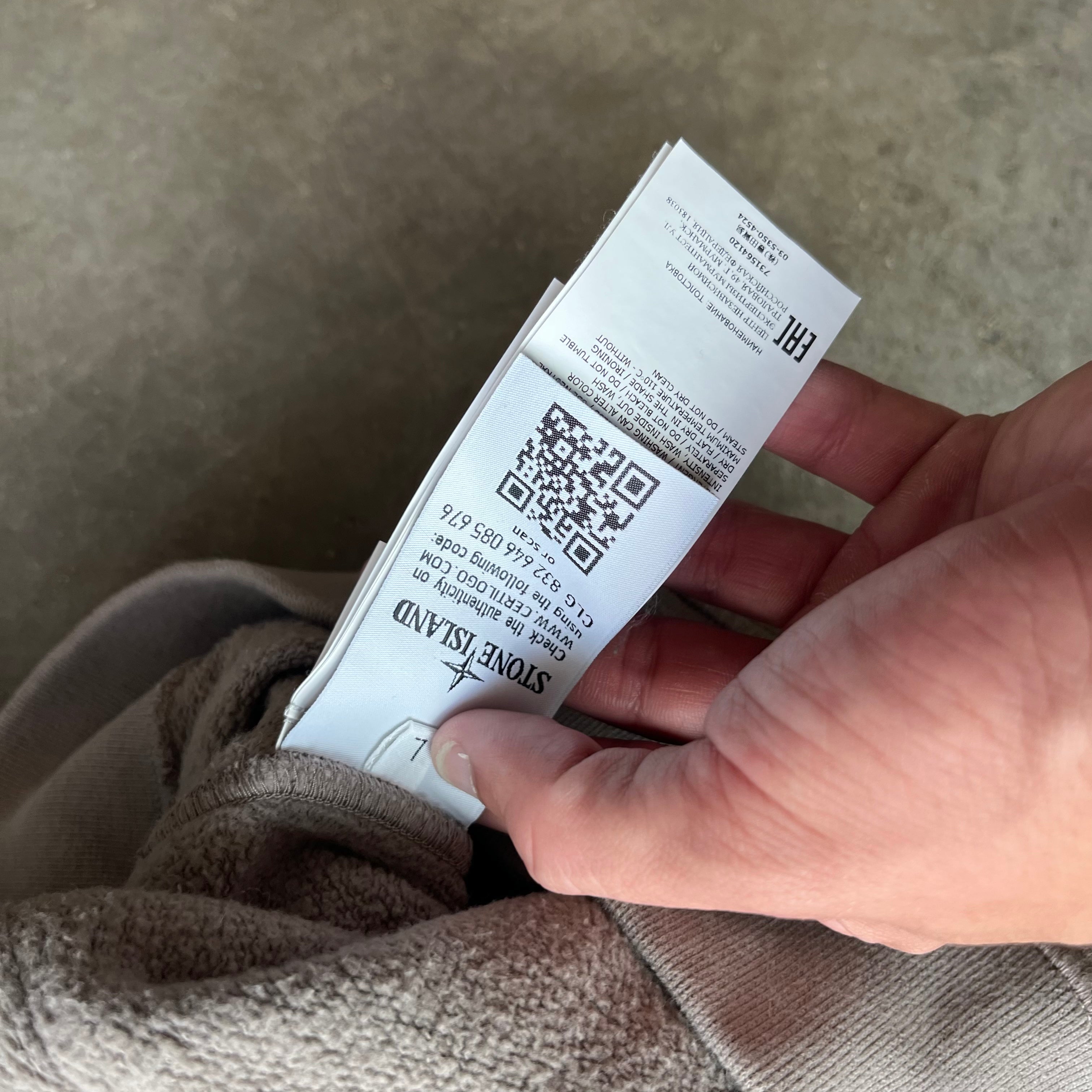L Stone Island Hoodie