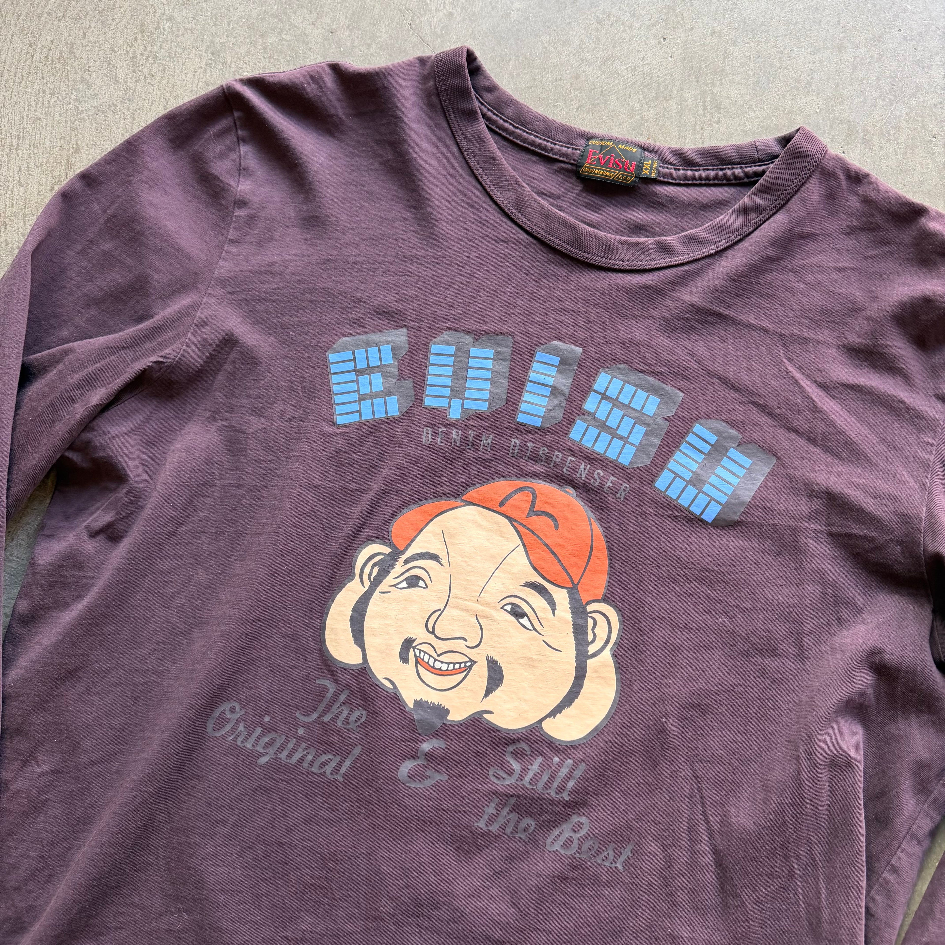 L Faded Evisu Longsleeve