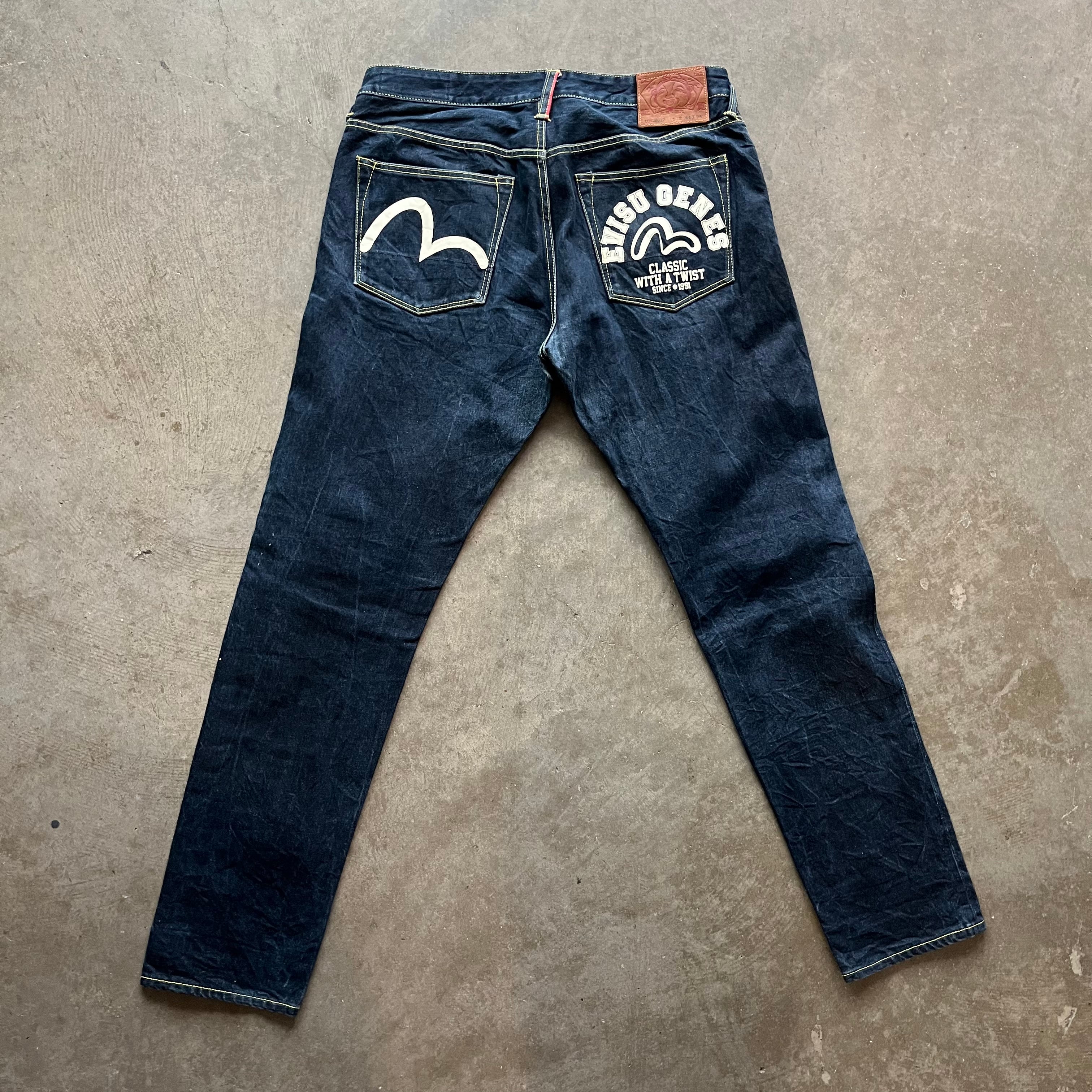 34x32 00s Evisu Genes Jeans
