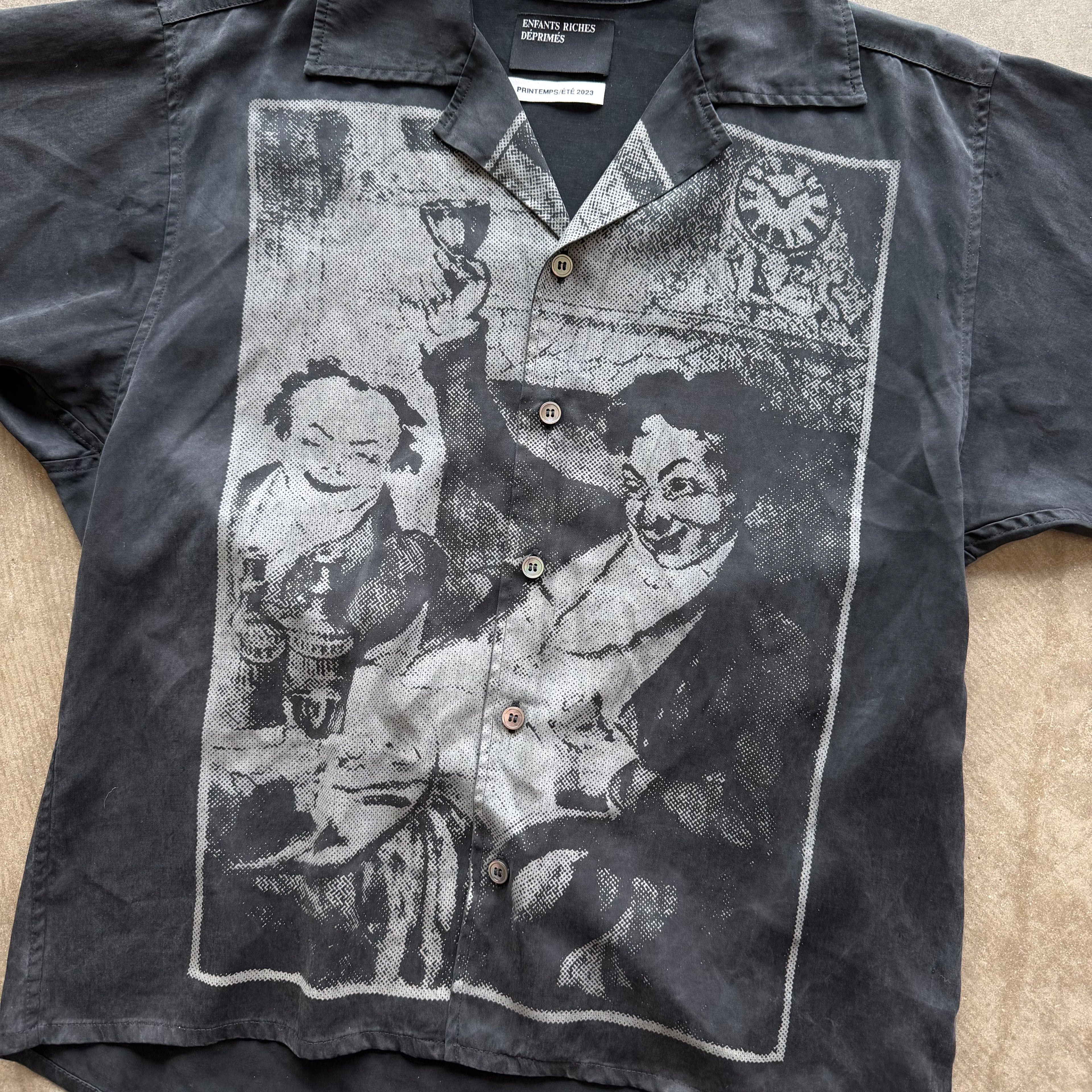 S Enfants Riches Deprimes Nights Mourning Button Up