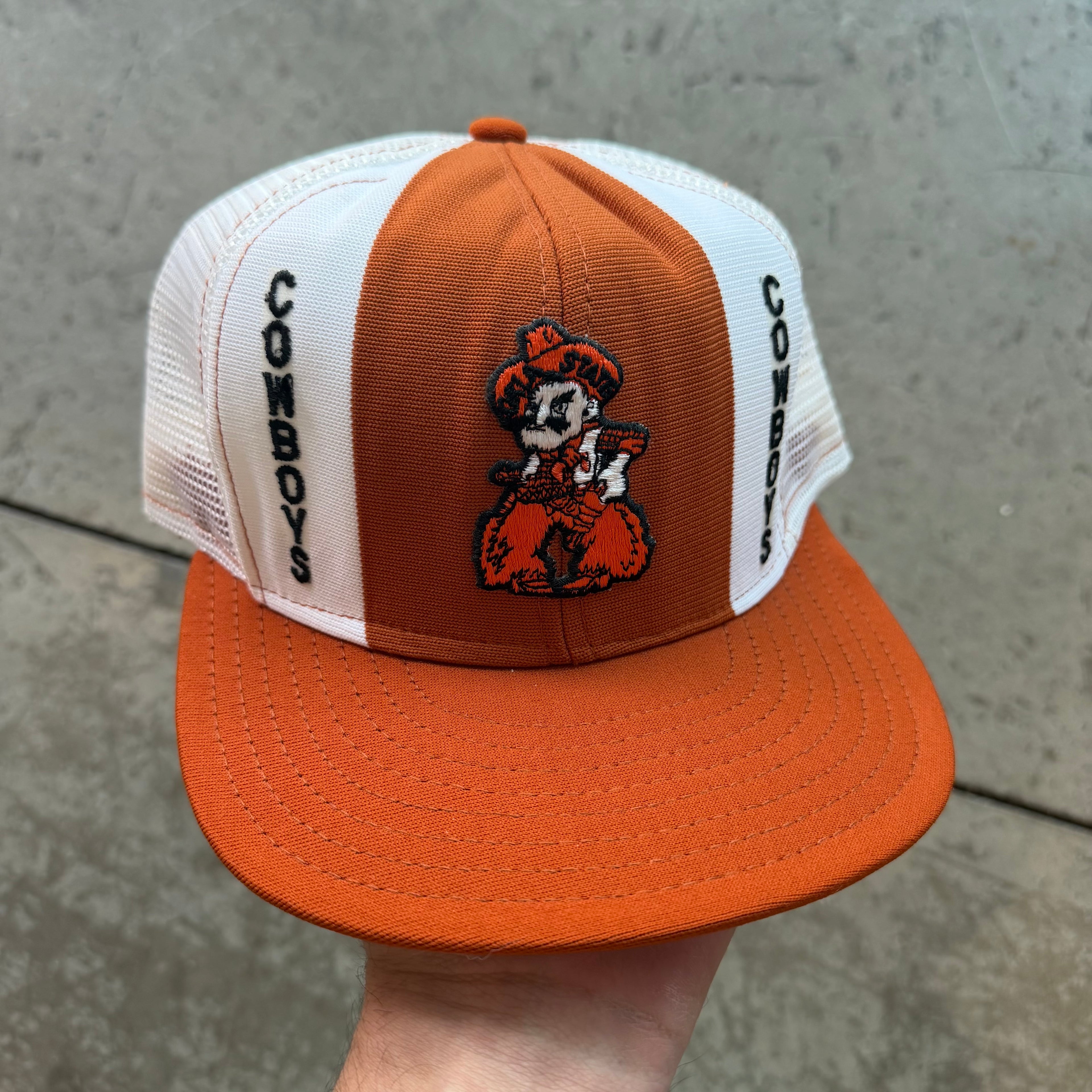 90s Oklahoma State Trucker Hat