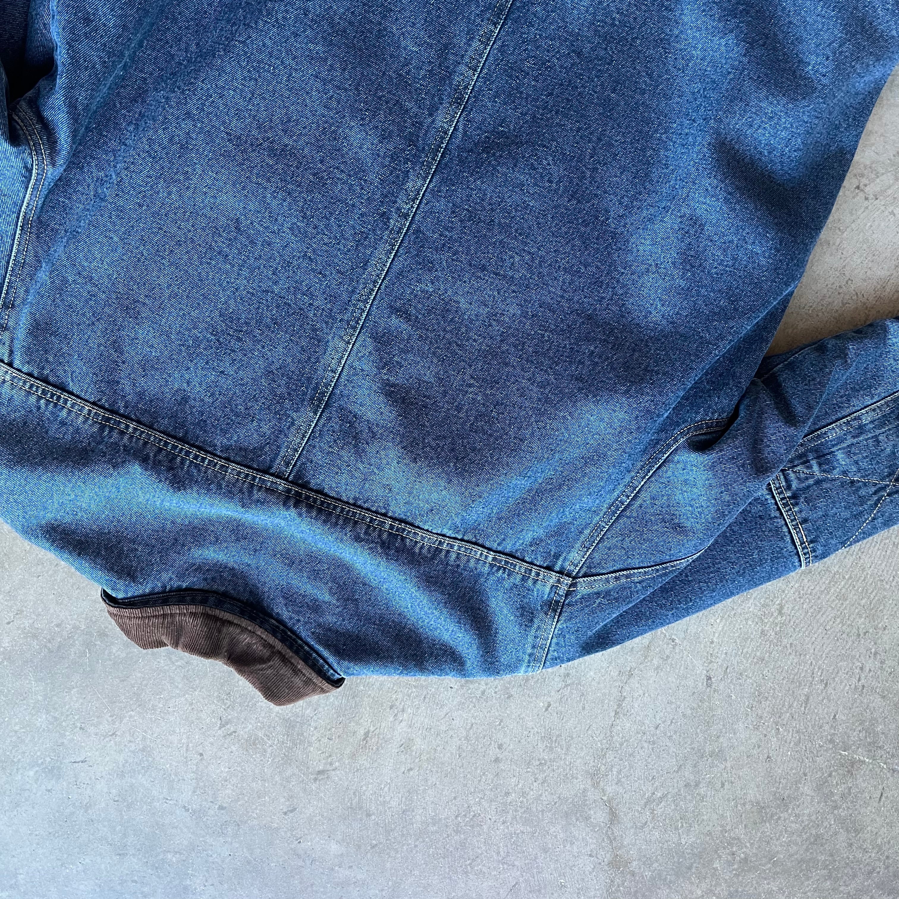 XL 00s Sherpa Lined Wrangler Denim Jacket