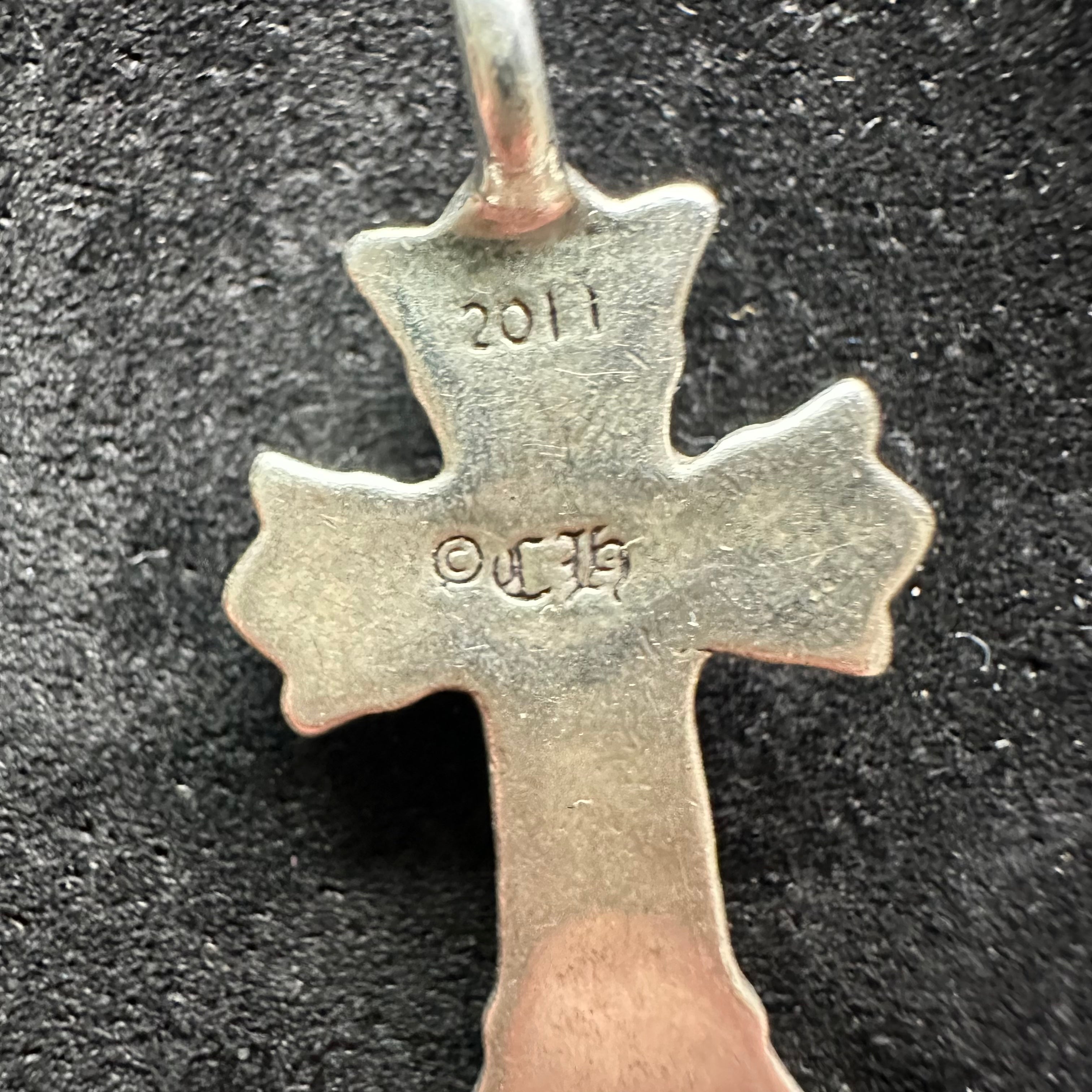 Chrome Hearts Double Cross Pendant