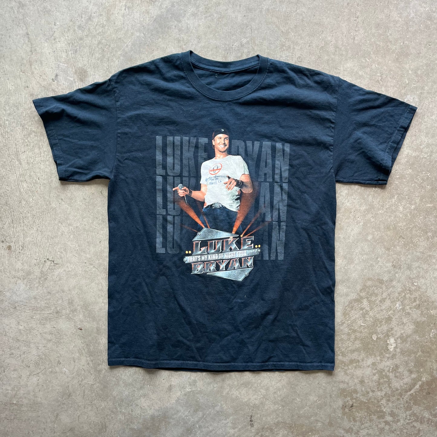 L 2014 Luke Bryan Tour Tee