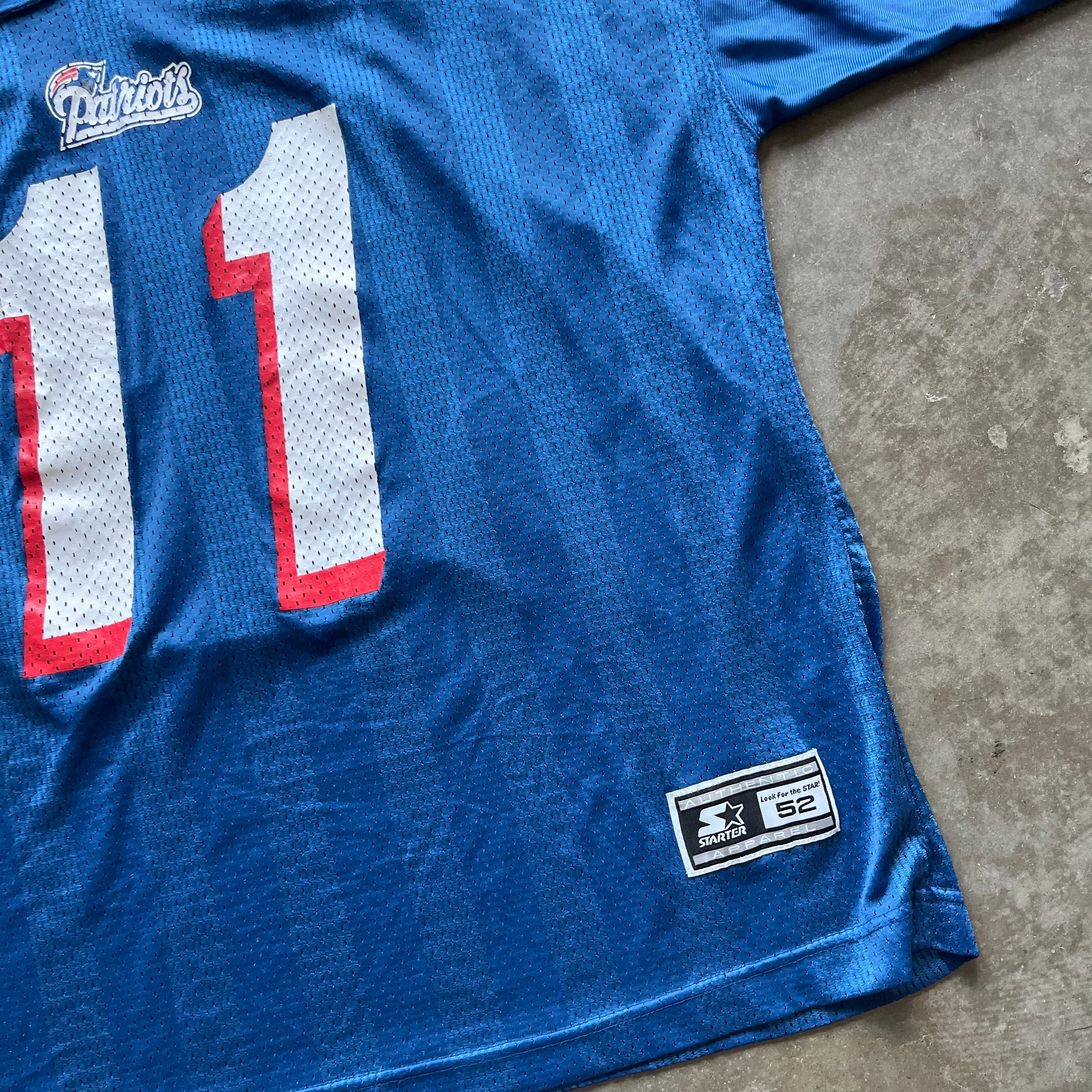 XL 00s Bledsoe Patriots Jersey