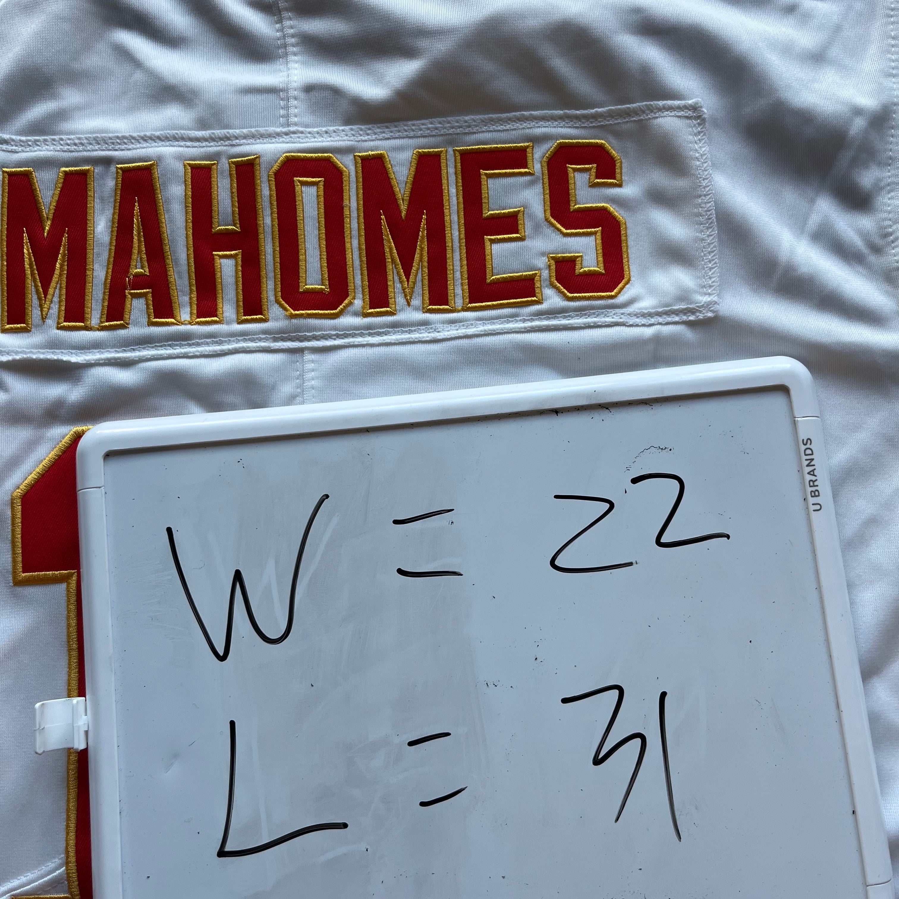 M Brand New Mahomes Chiefs Jersey