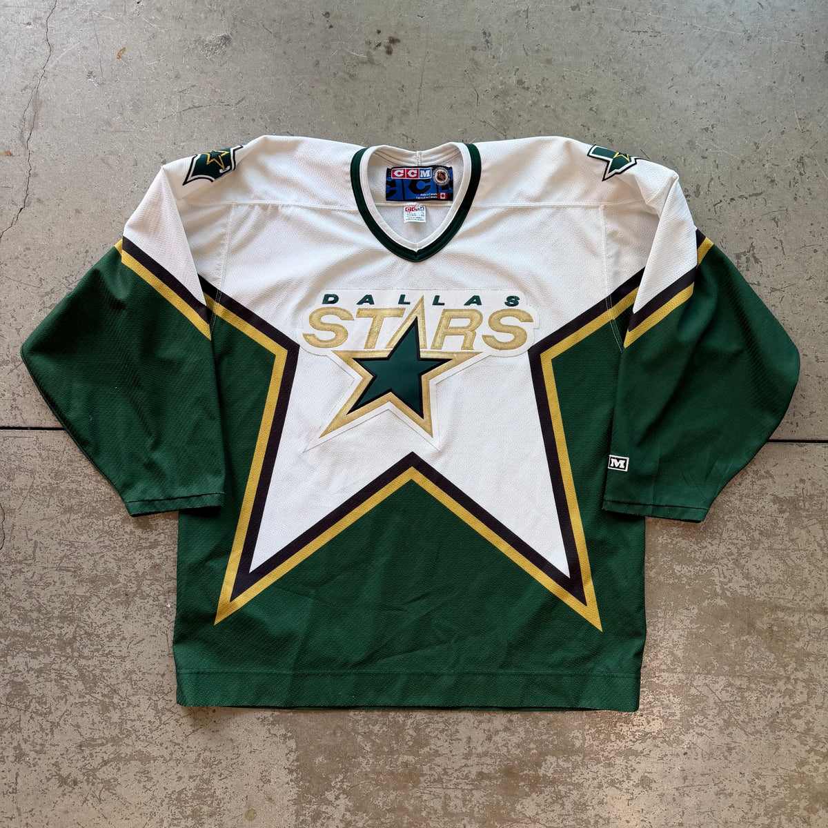 XL 90s Dallas Stars Jersey