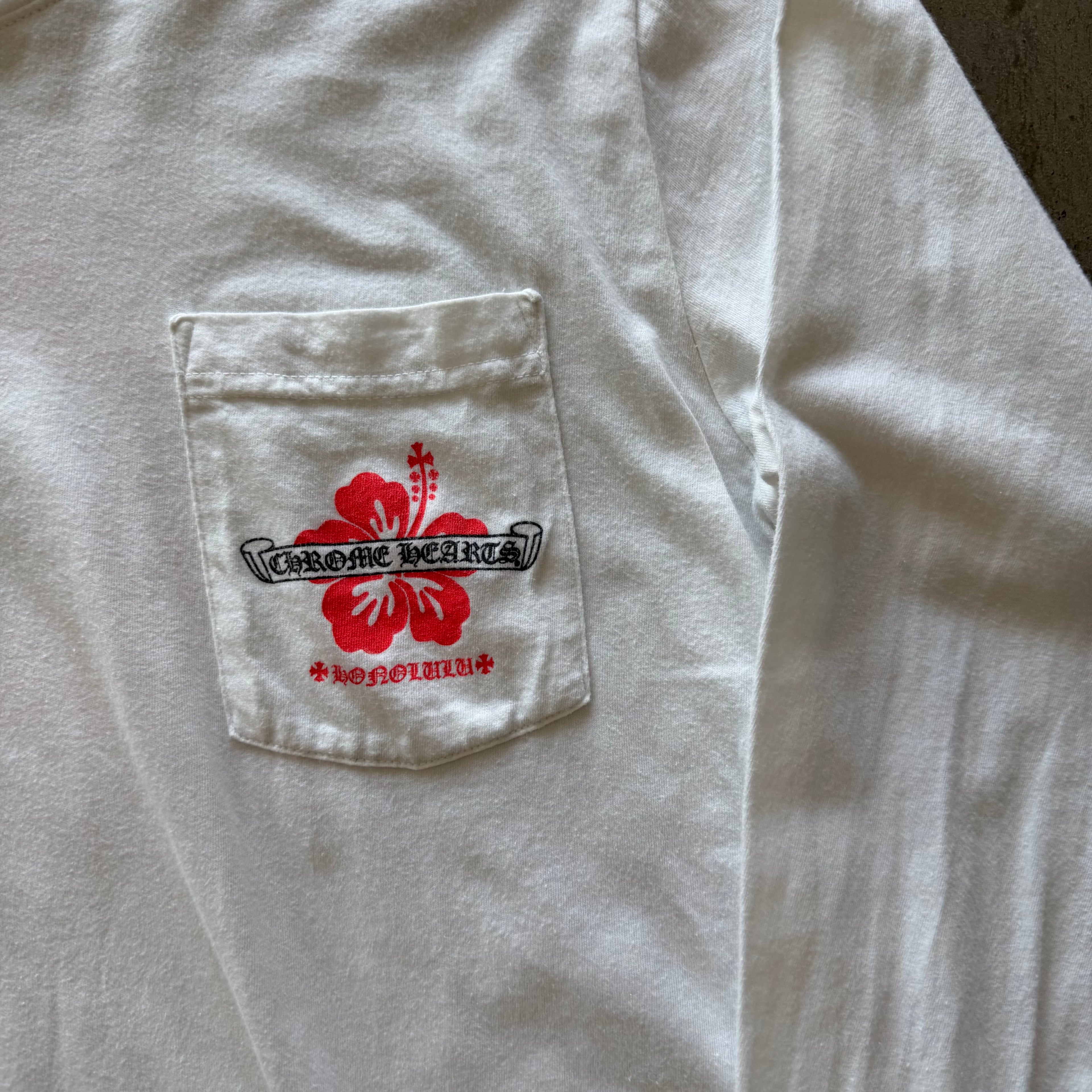 M Chrome Hearts Honolulu L/S White