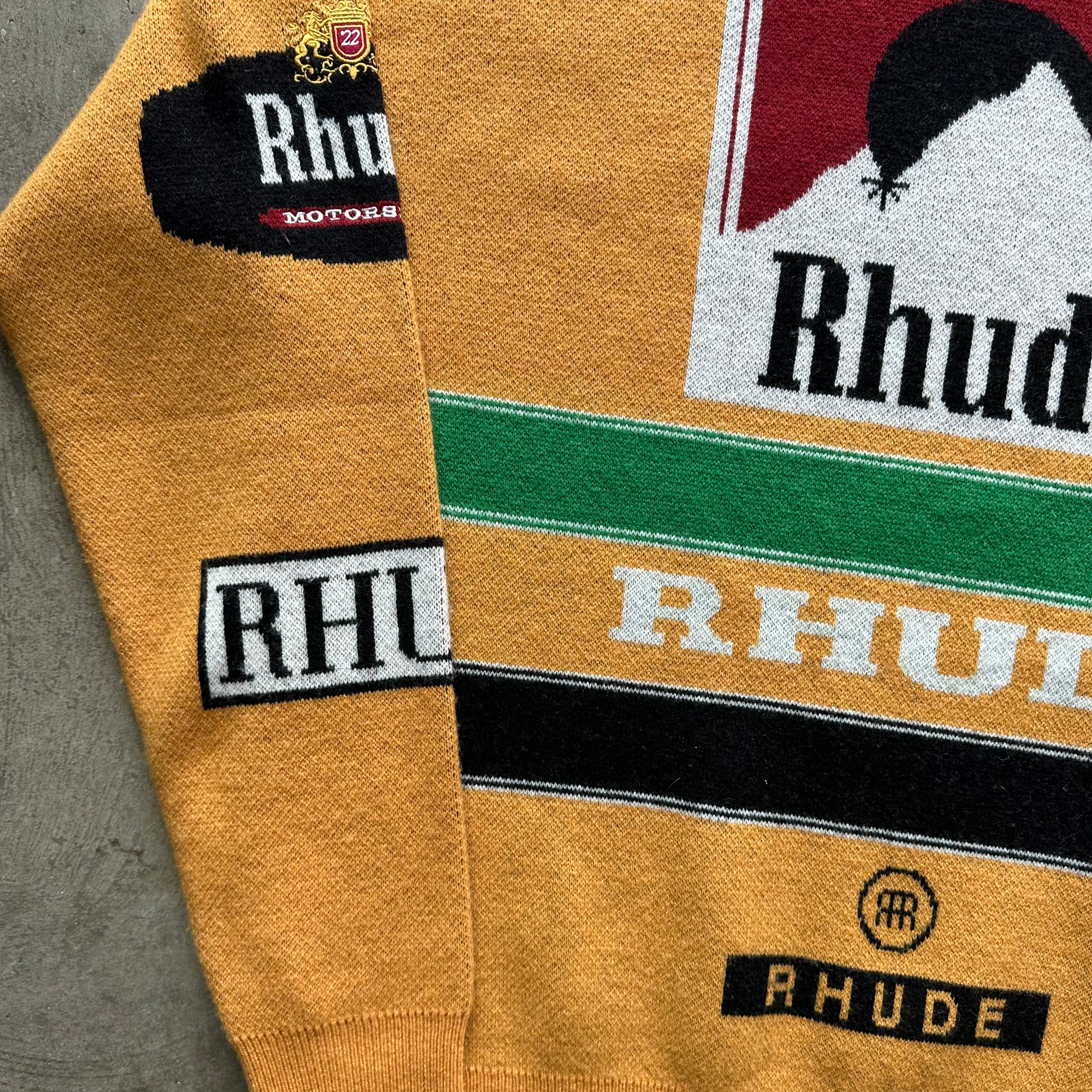 XL Rhude Intarsia Knit Sweater