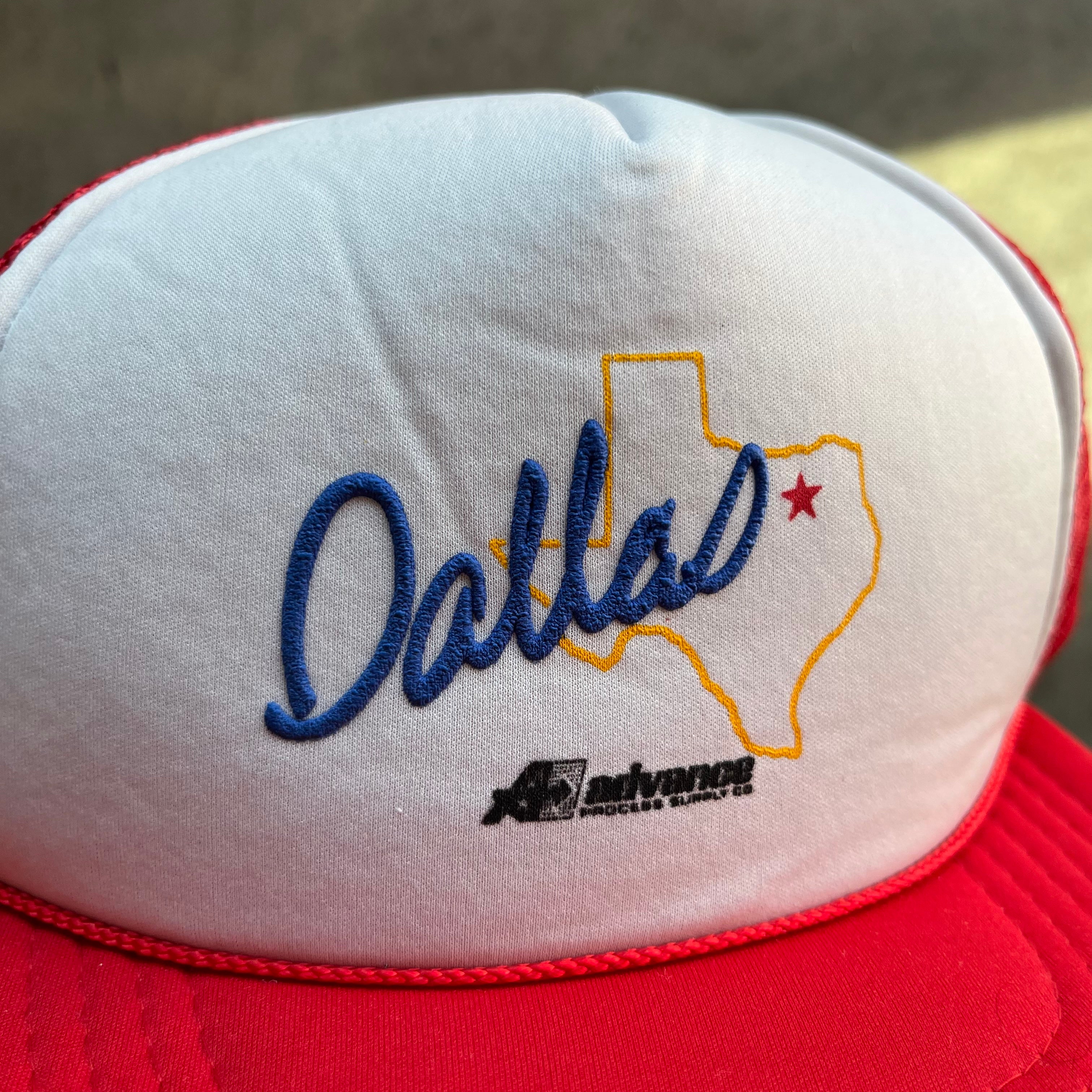 90s Dallas Rope Trucker Hat